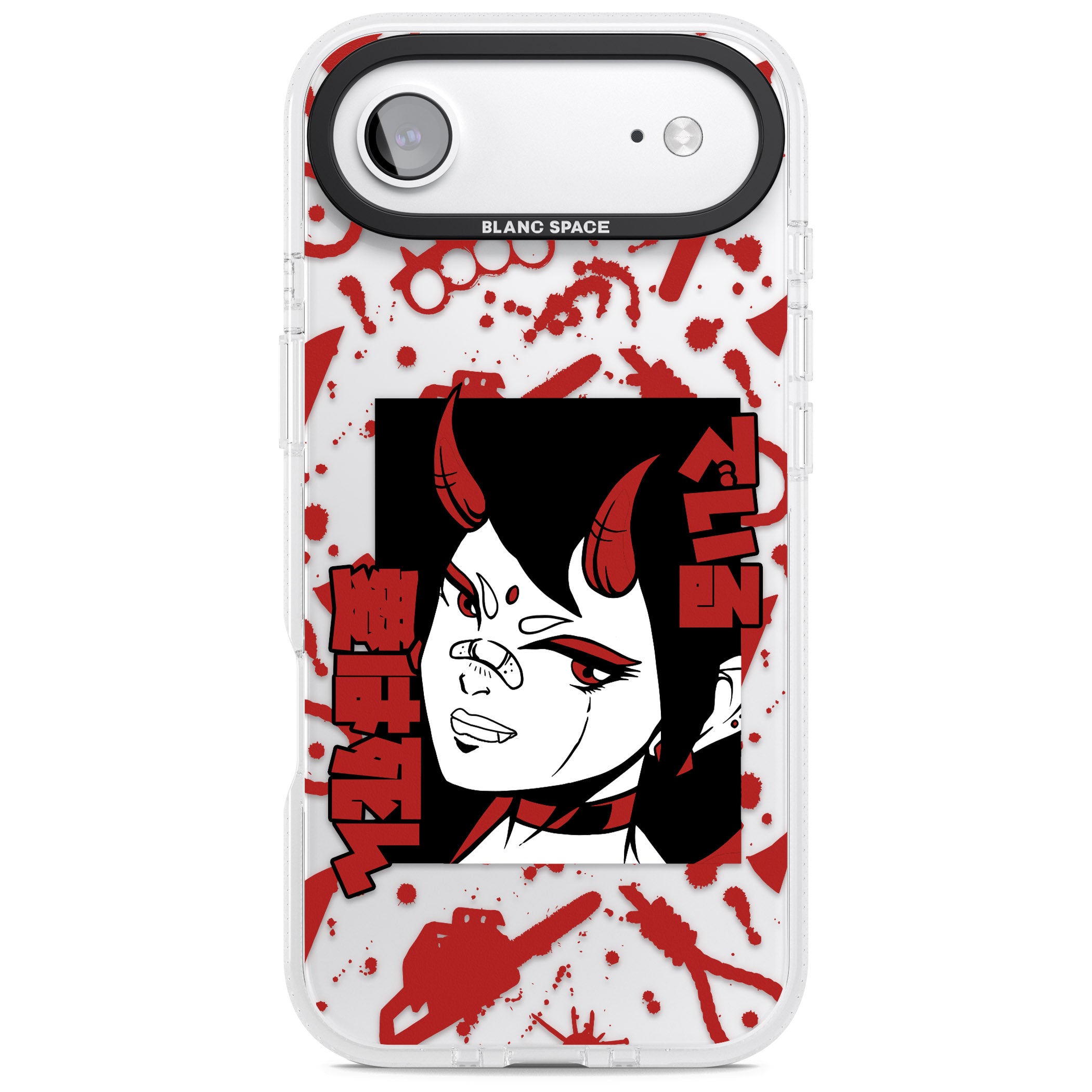 She'S A Devil iPhone 17 Air Impact Air Clear Phone Case