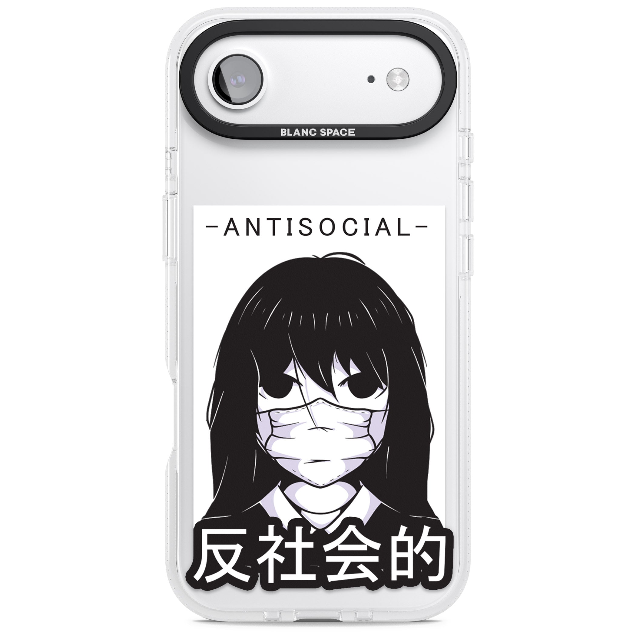 Anti Social iPhone 17 Air Impact Air Clear Phone Case