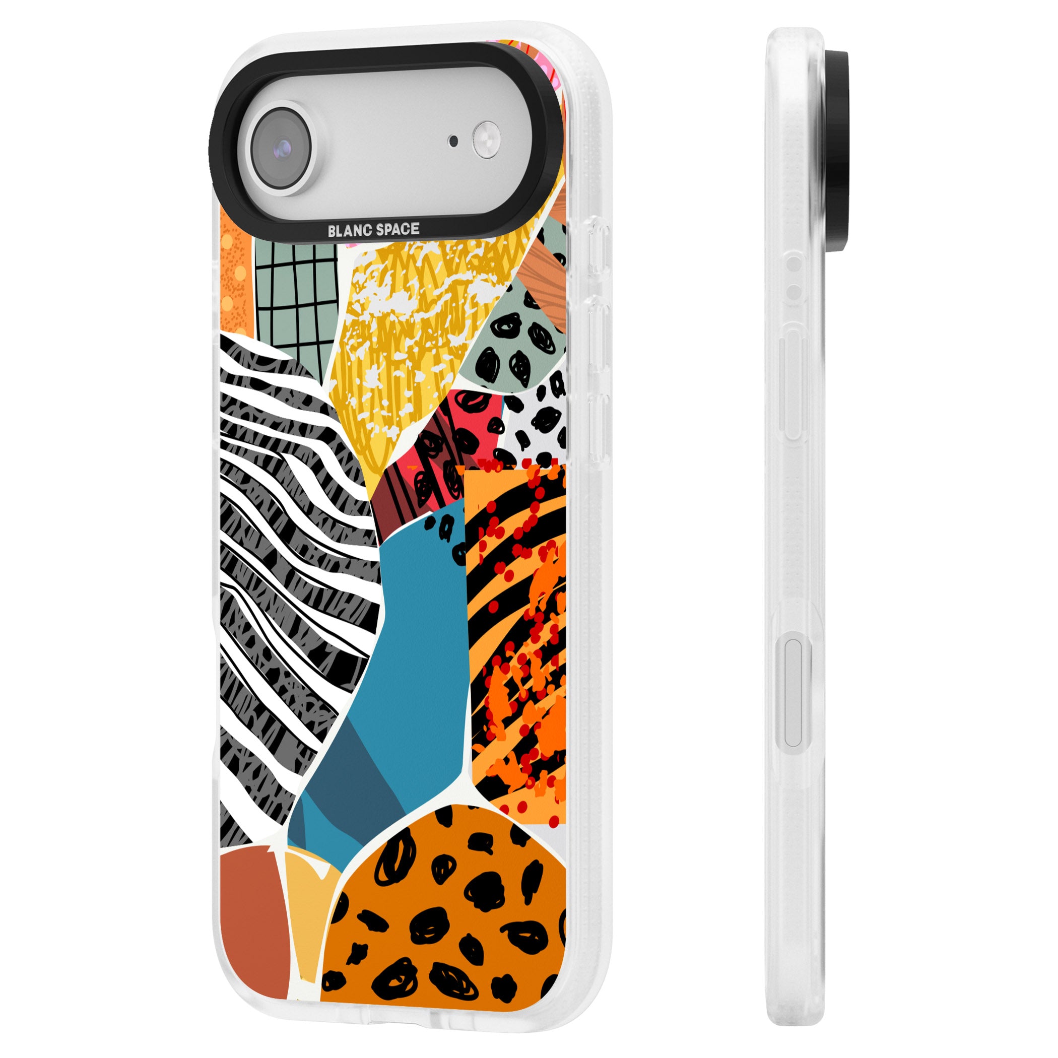 Print Passion iPhone 17 Air Impact Air Clear Phone Case Side Profile
