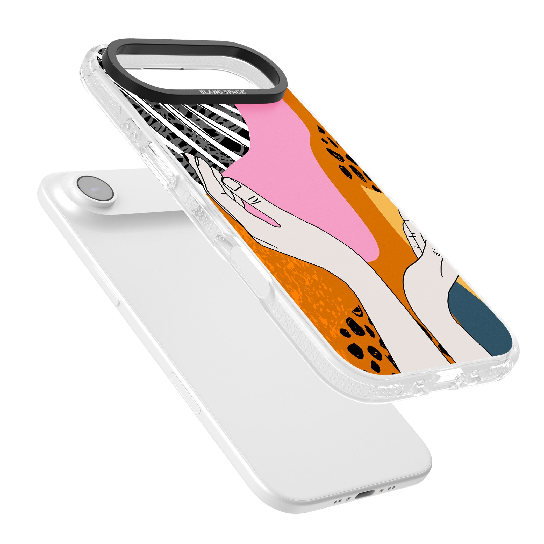 Abstract Vibes iPhone 17 Air Impact Air Clear Phone Case Colours