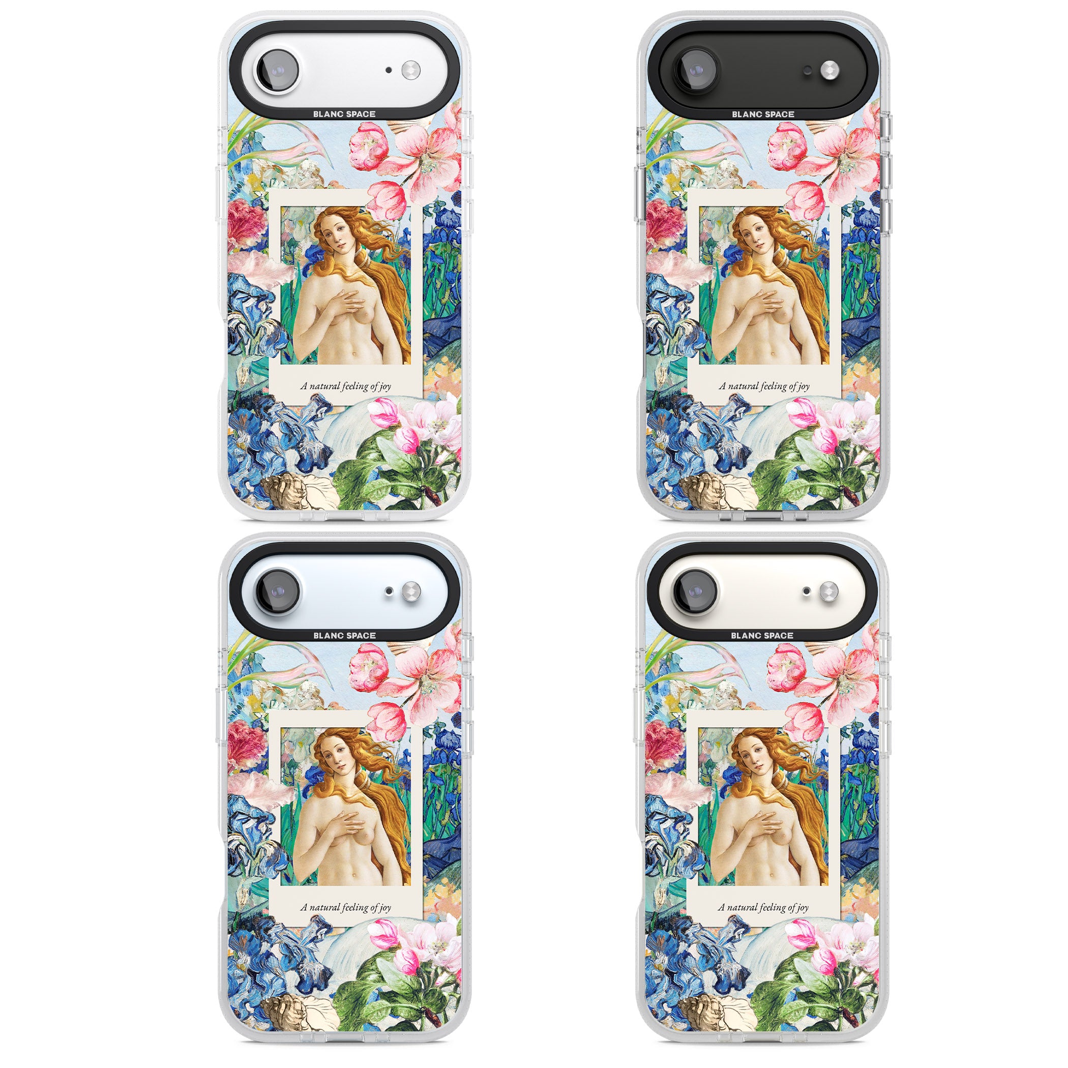 Botticelli Venus iPhone 17 Air Impact Air Clear Phone Case APT Impact Protection