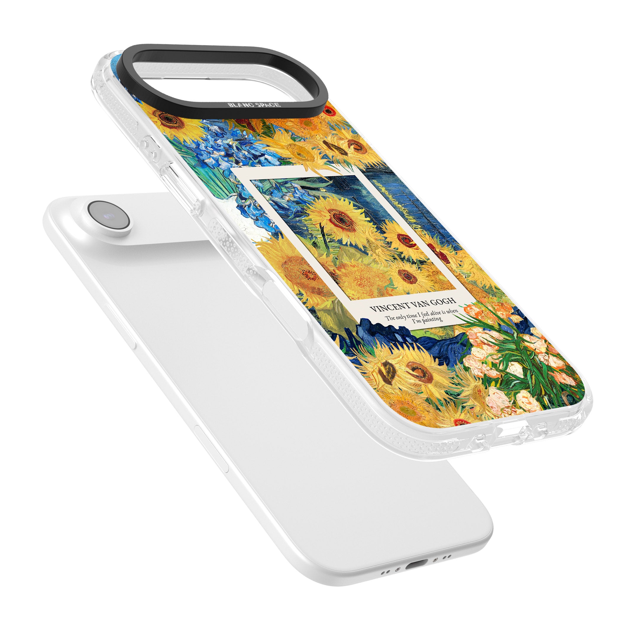 Van Gogh Sunflowers iPhone 17 Air Impact Air Clear Phone Case Colours