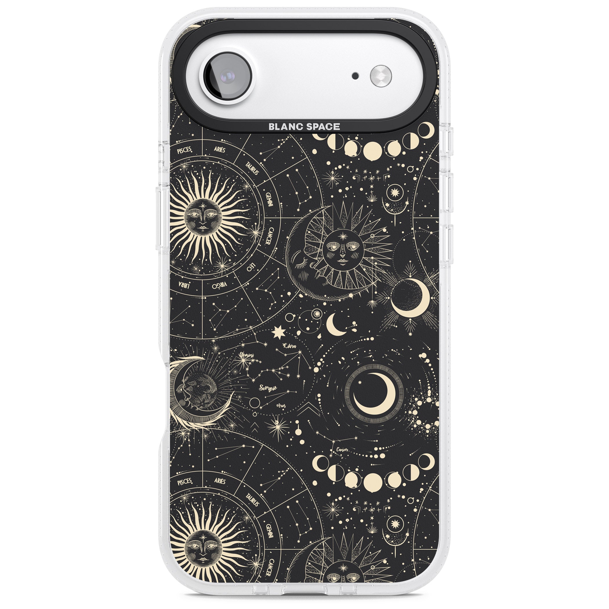 Celestial Suns, Moons & Zodiacs iPhone 17 Air Impact Air Clear Phone Case