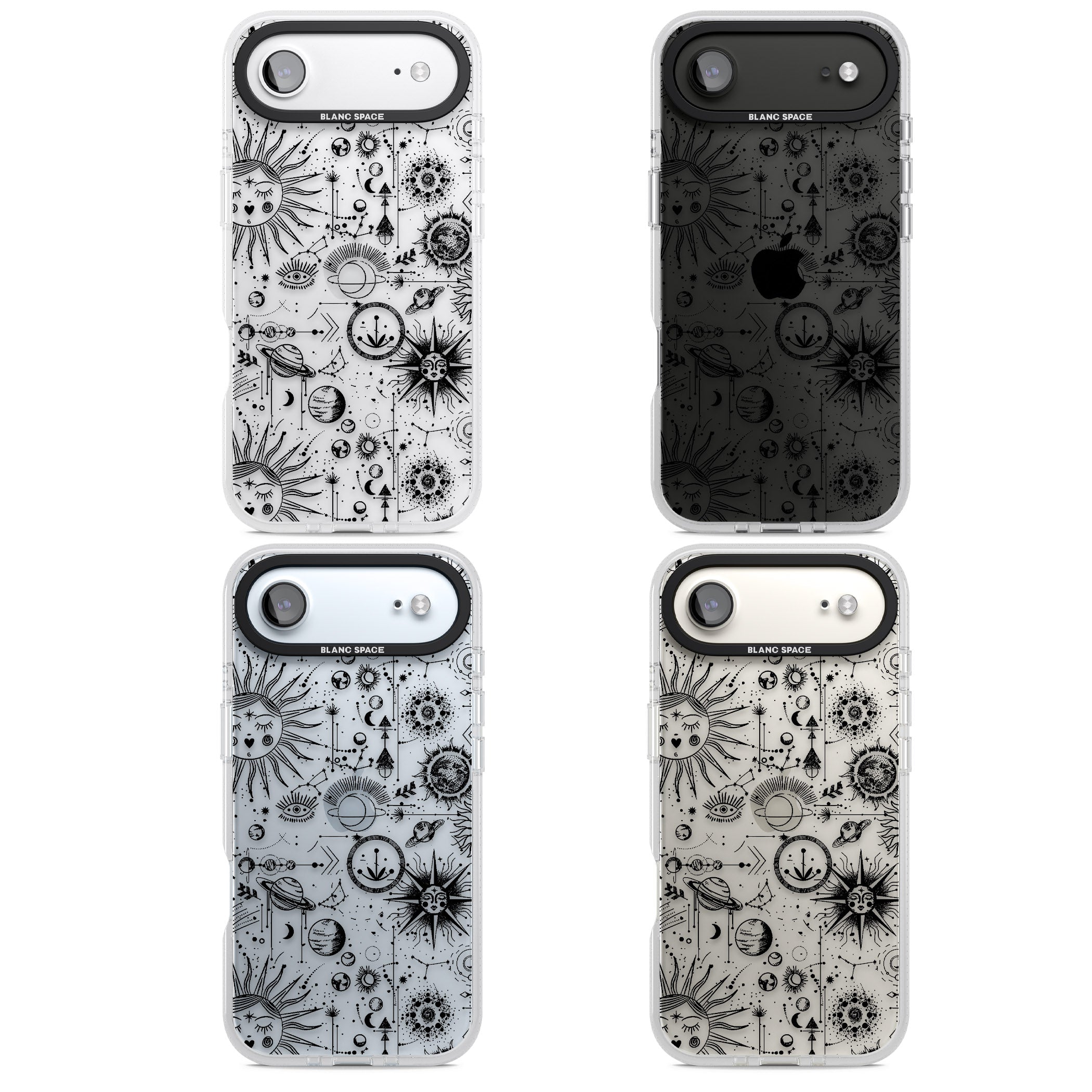 Cosmic Zodiac iPhone 17 Air Impact Air Clear Phone Case APT Impact Protection