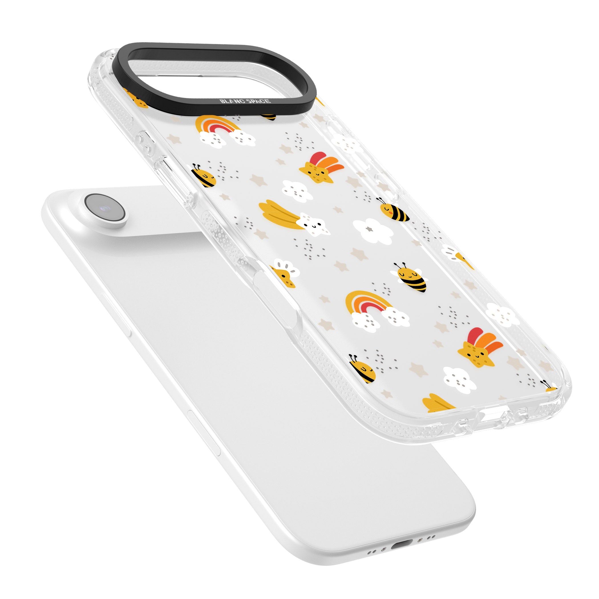 Busy Bee iPhone 17 Air Impact Air Clear Phone Case Colours
