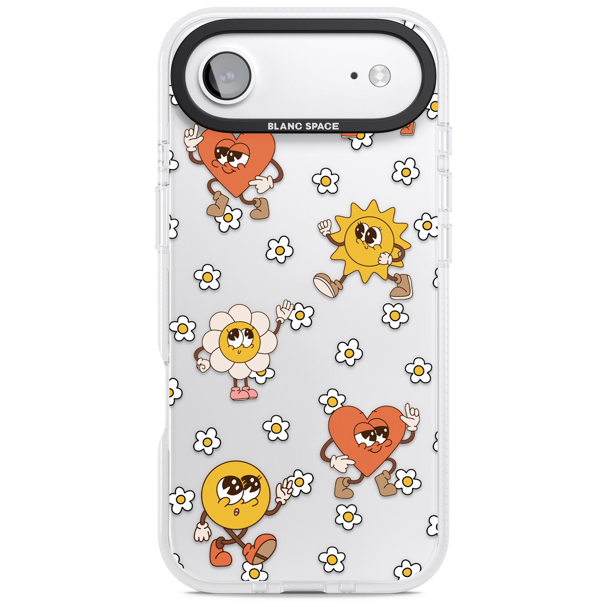 Daisies & Friends iPhone 17 Air Impact Air Clear Phone Case