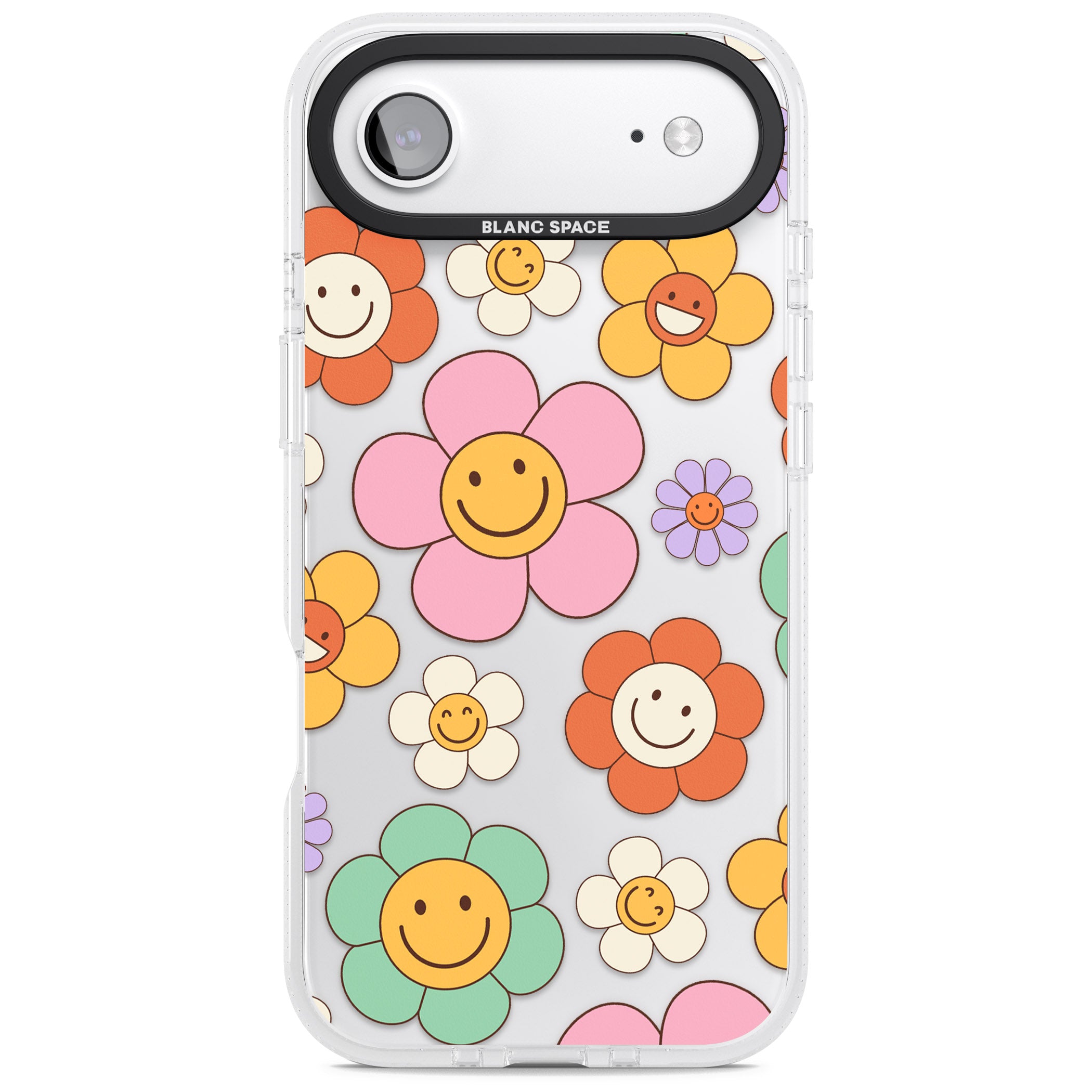 Happy Blossoms iPhone 17 Air Impact Air Clear Phone Case