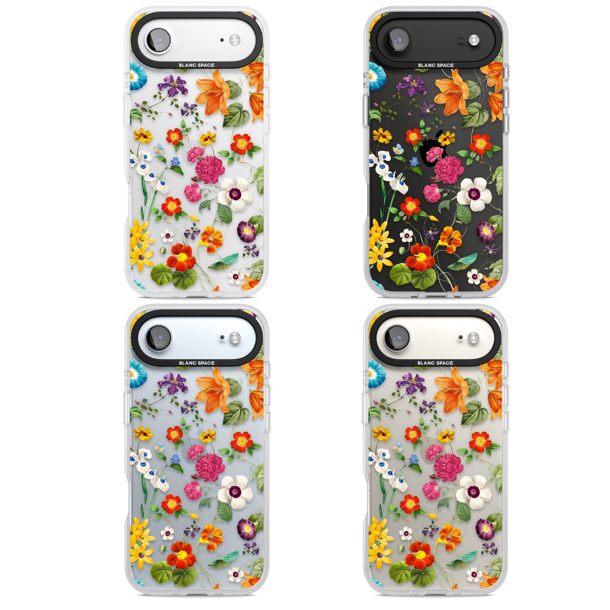 Whimsical Wildflowers iPhone 17 Air Impact Air Clear Phone Case APT Impact Protection