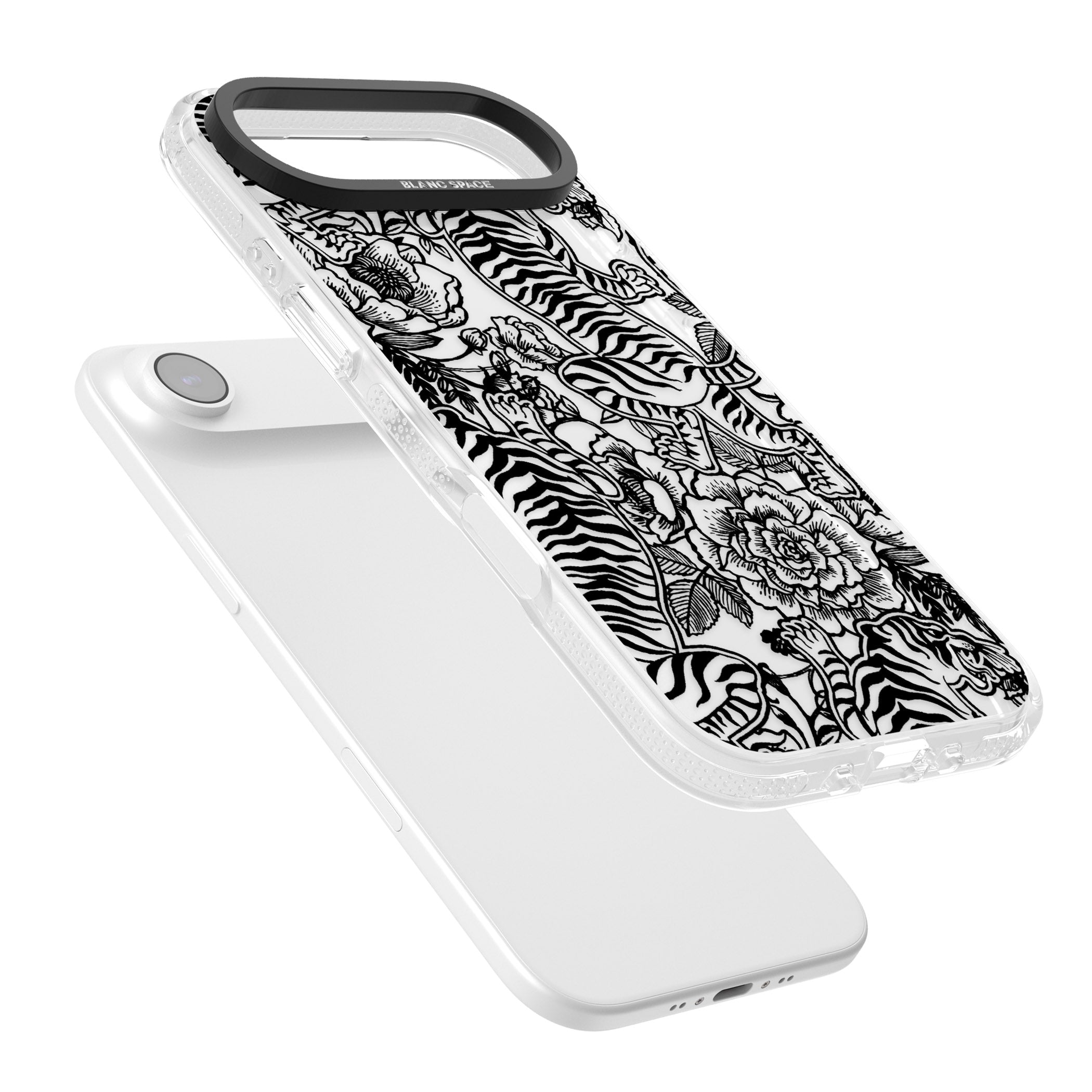 Personalised Chinese Tiger Pattern iPhone 17 Air Impact Air Clear Phone Case Colours