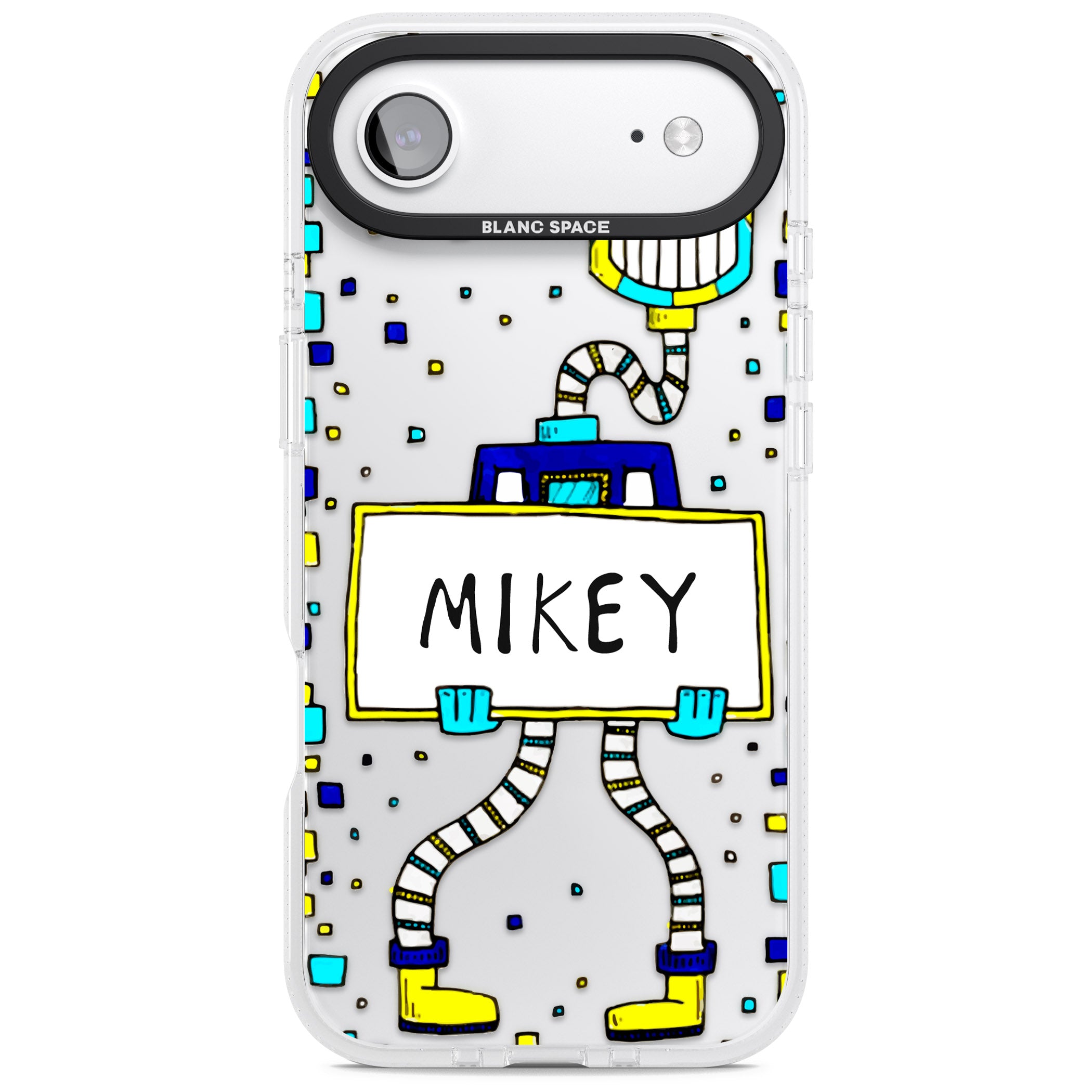 Personalised Tubes Guy iPhone 17 Air Impact Air Clear Phone Case