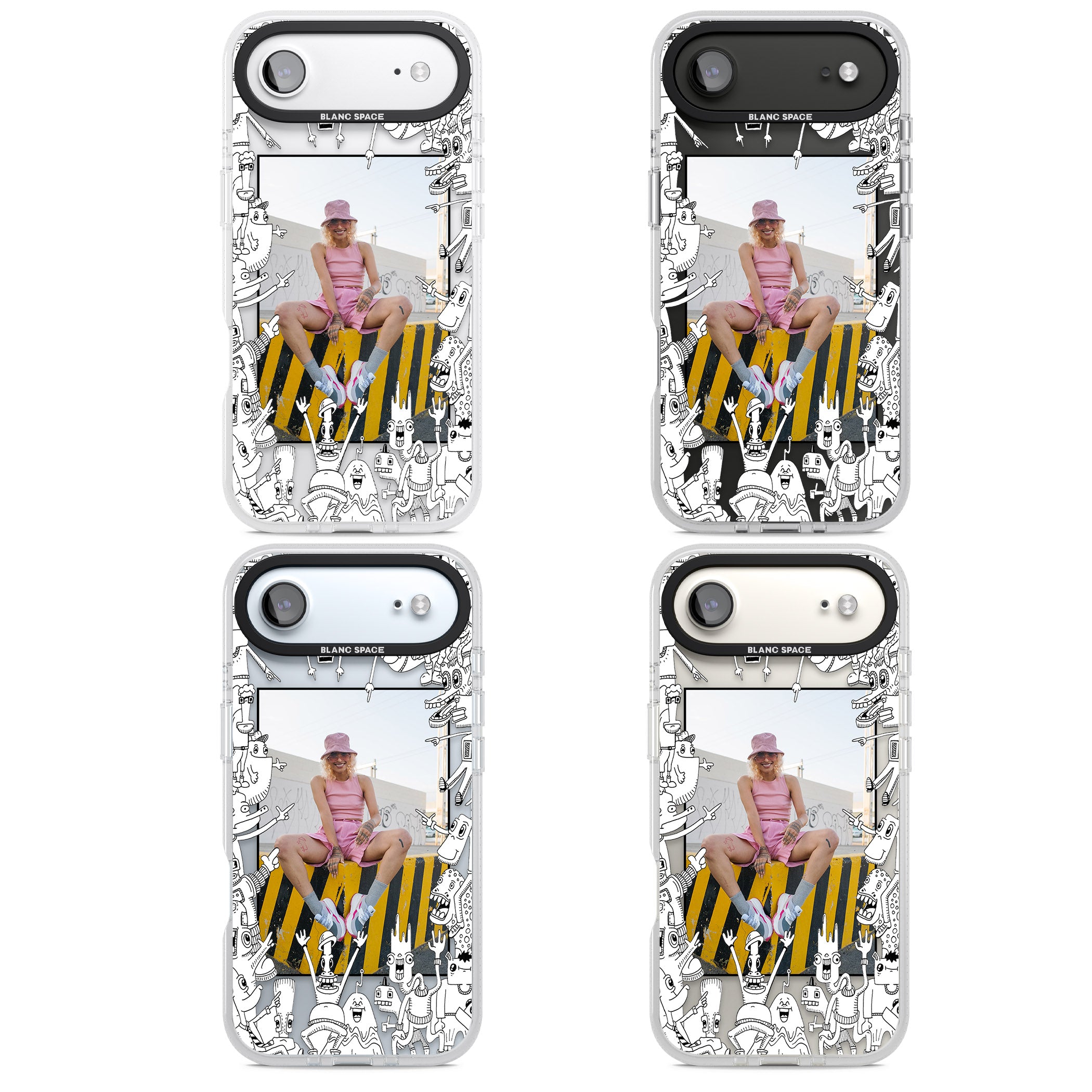 Personalised Look At This Photo Case iPhone 17 Air Impact Air Clear Phone Case APT Impact Protection