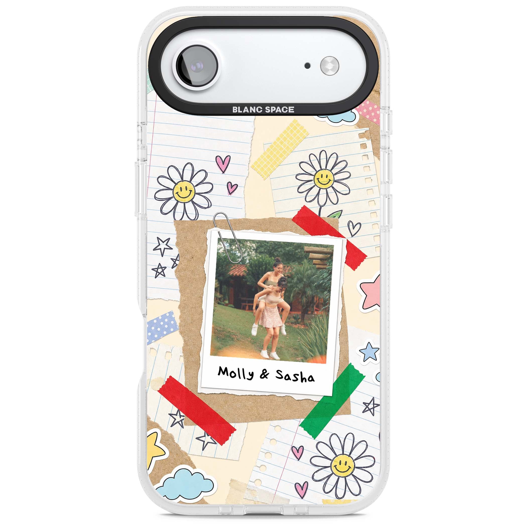 Scrapbook Photo coquette iPhone case | Clear Case Impact Air case for iPhone Air