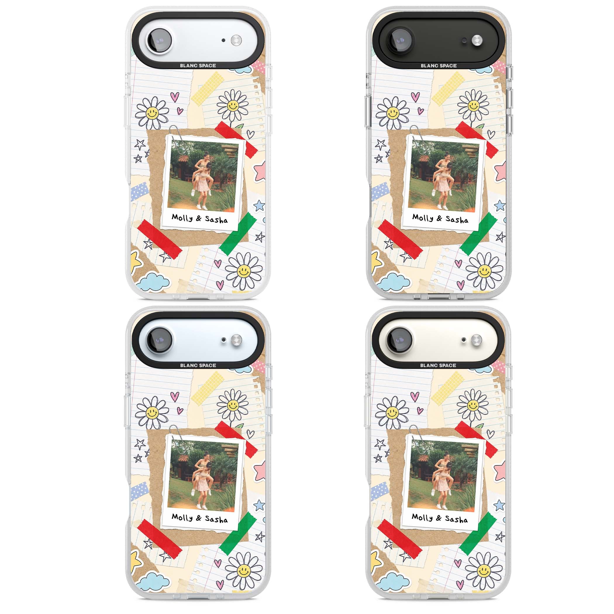 Scrapbook Photo coquette iPhone case | Clear Case Impact Air case for iPhone Air