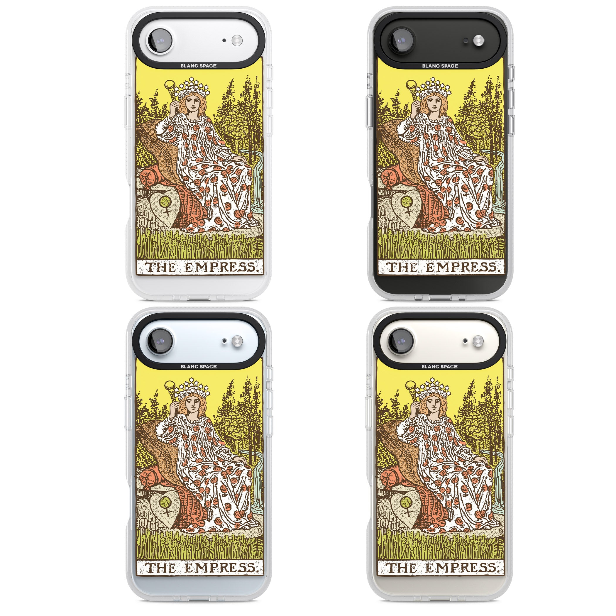 Personalised The Empress Tarot Card (Color) iPhone 17 Air Impact Air Clear Phone Case APT Impact Protection