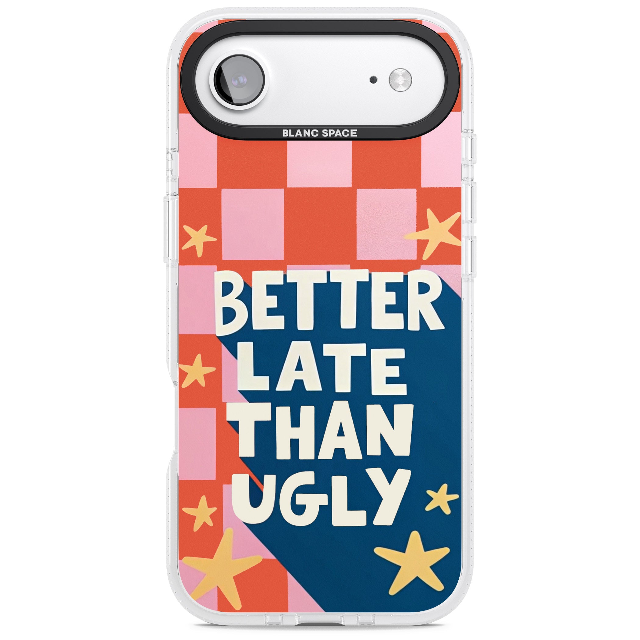 Better Late Than Ugly iPhone 17 Air Impact Air Clear Phone Case