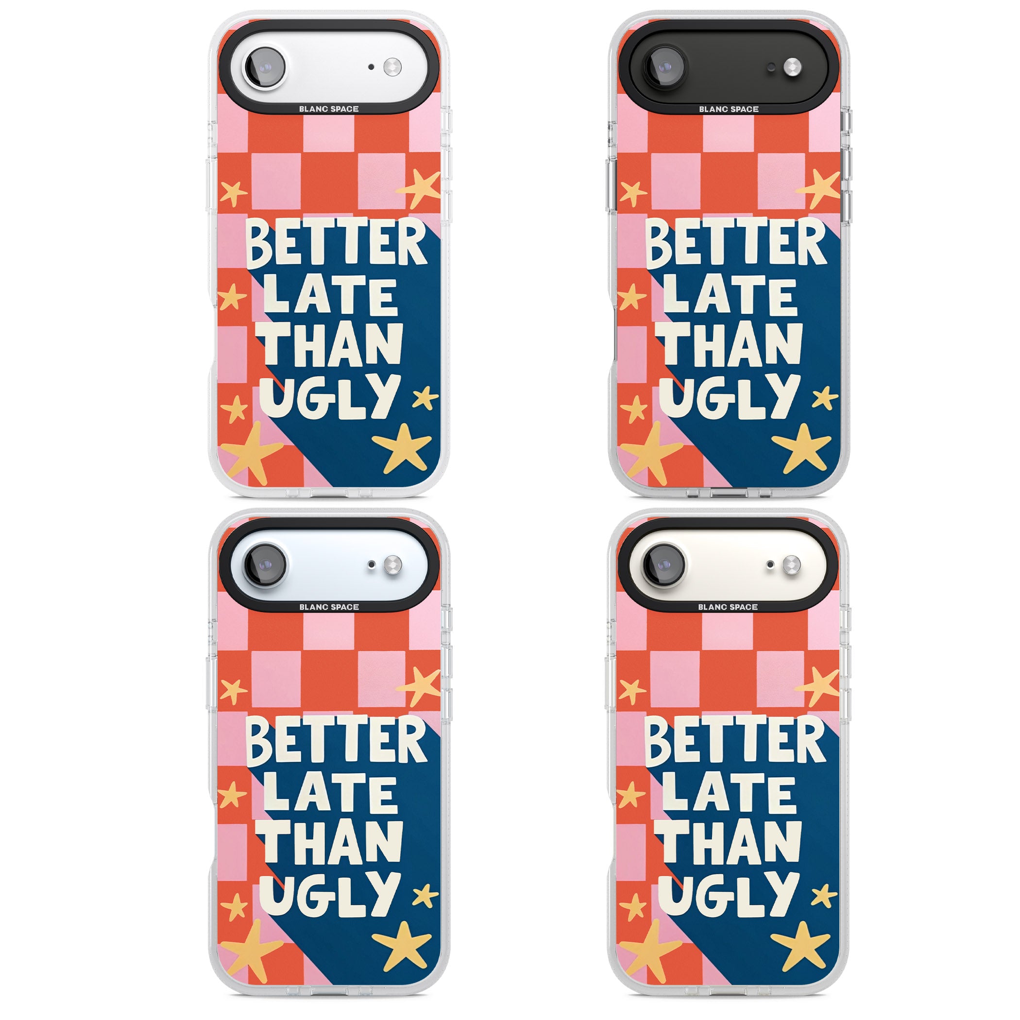 Better Late Than Ugly iPhone 17 Air Impact Air Clear Phone Case APT Impact Protection