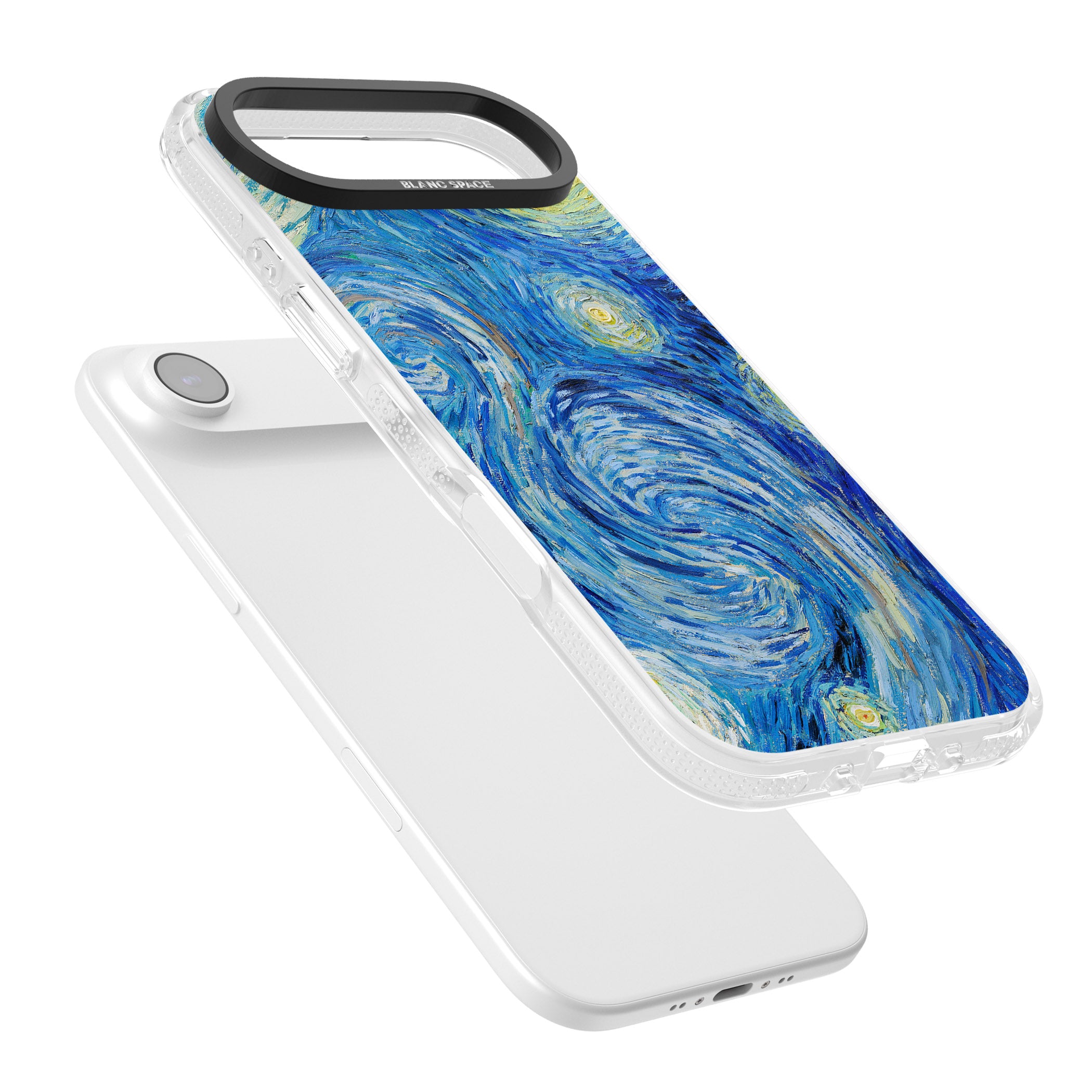 The Starry Night By Vincent Van Gogh iPhone 17 Air Impact Air Clear Phone Case Colours