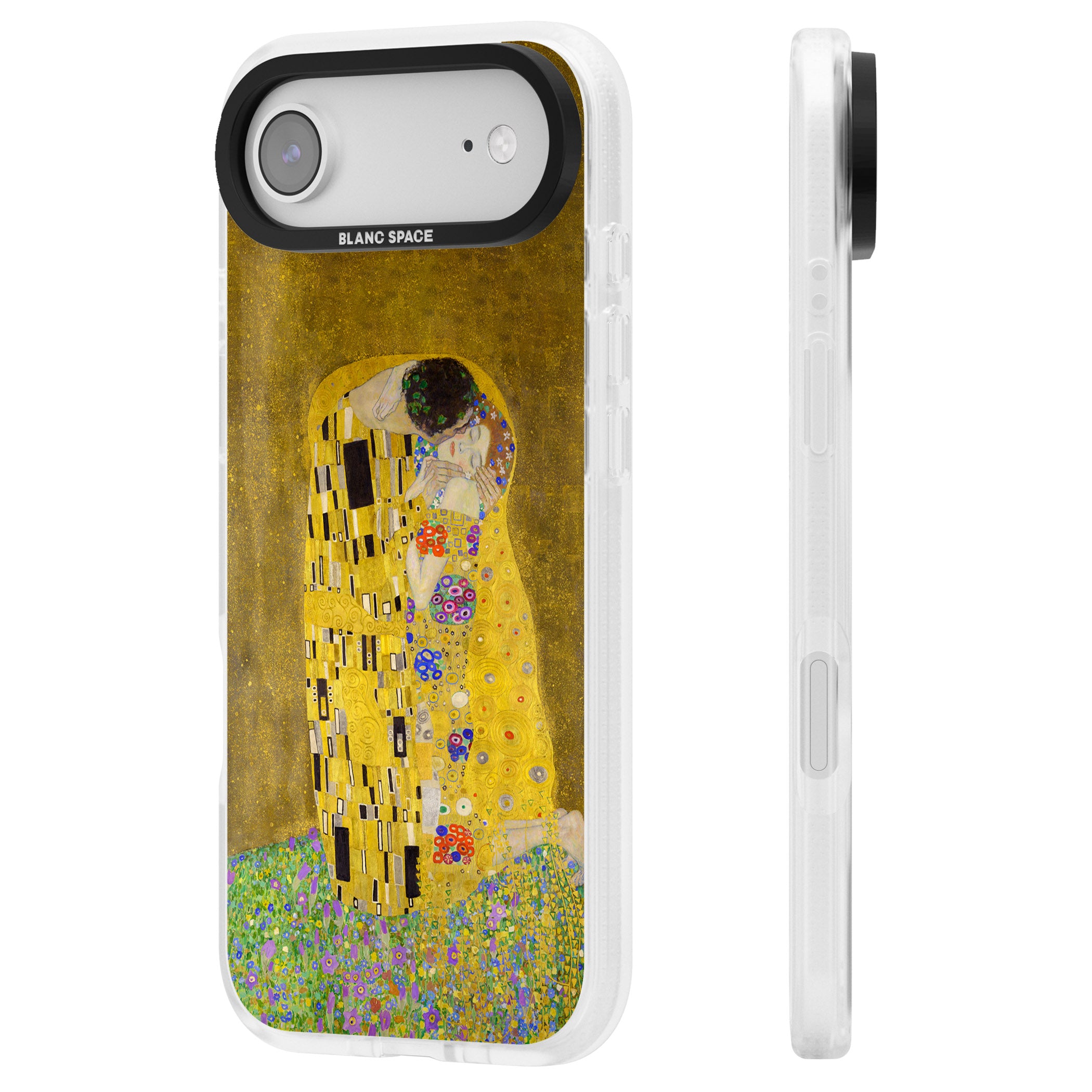 The Kiss iPhone 17 Air Impact Air Clear Phone Case Side Profile