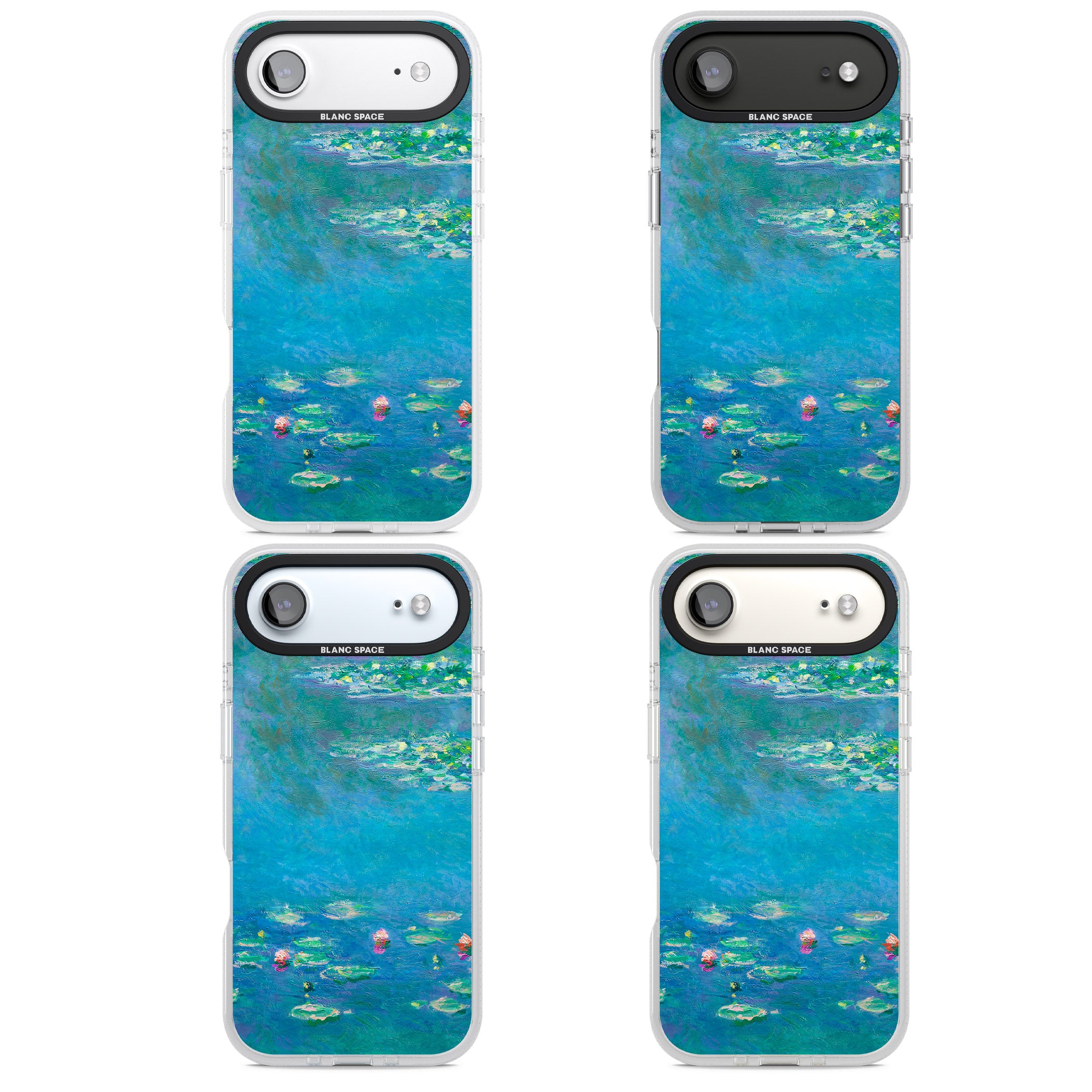 Water Lilies iPhone 17 Air Impact Air Clear Phone Case APT Impact Protection