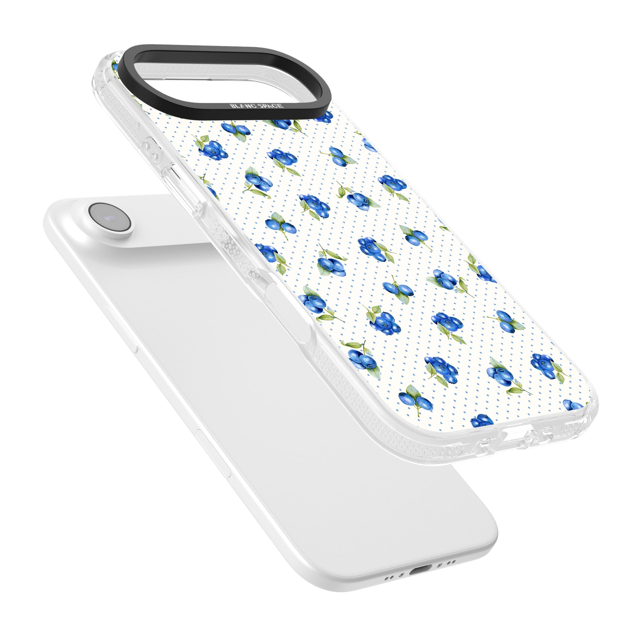 Blueberry Picnic iPhone 17 Air Impact Air Clear Phone Case Colours