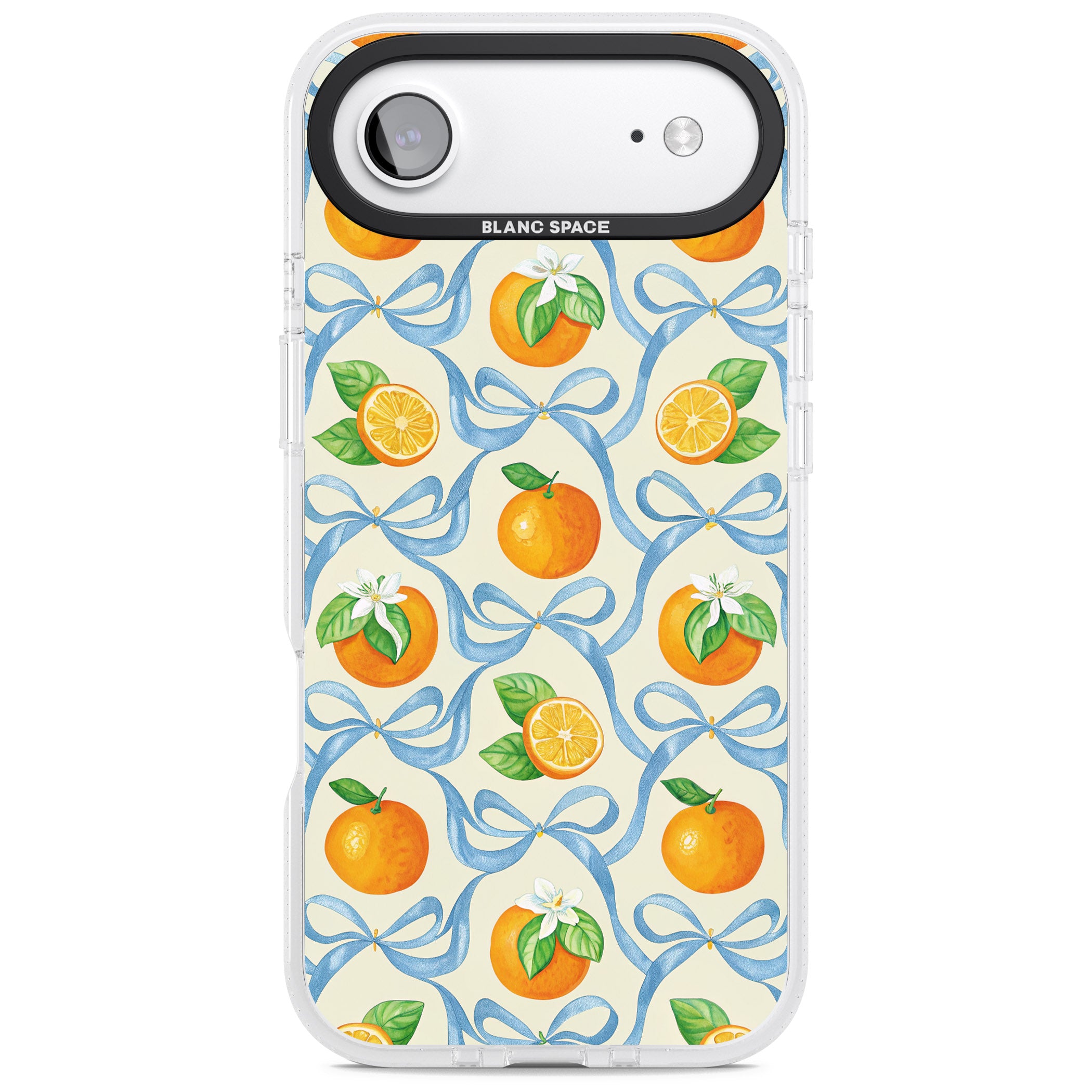 Bows & Clementines iPhone 17 Air Impact Air Clear Phone Case
