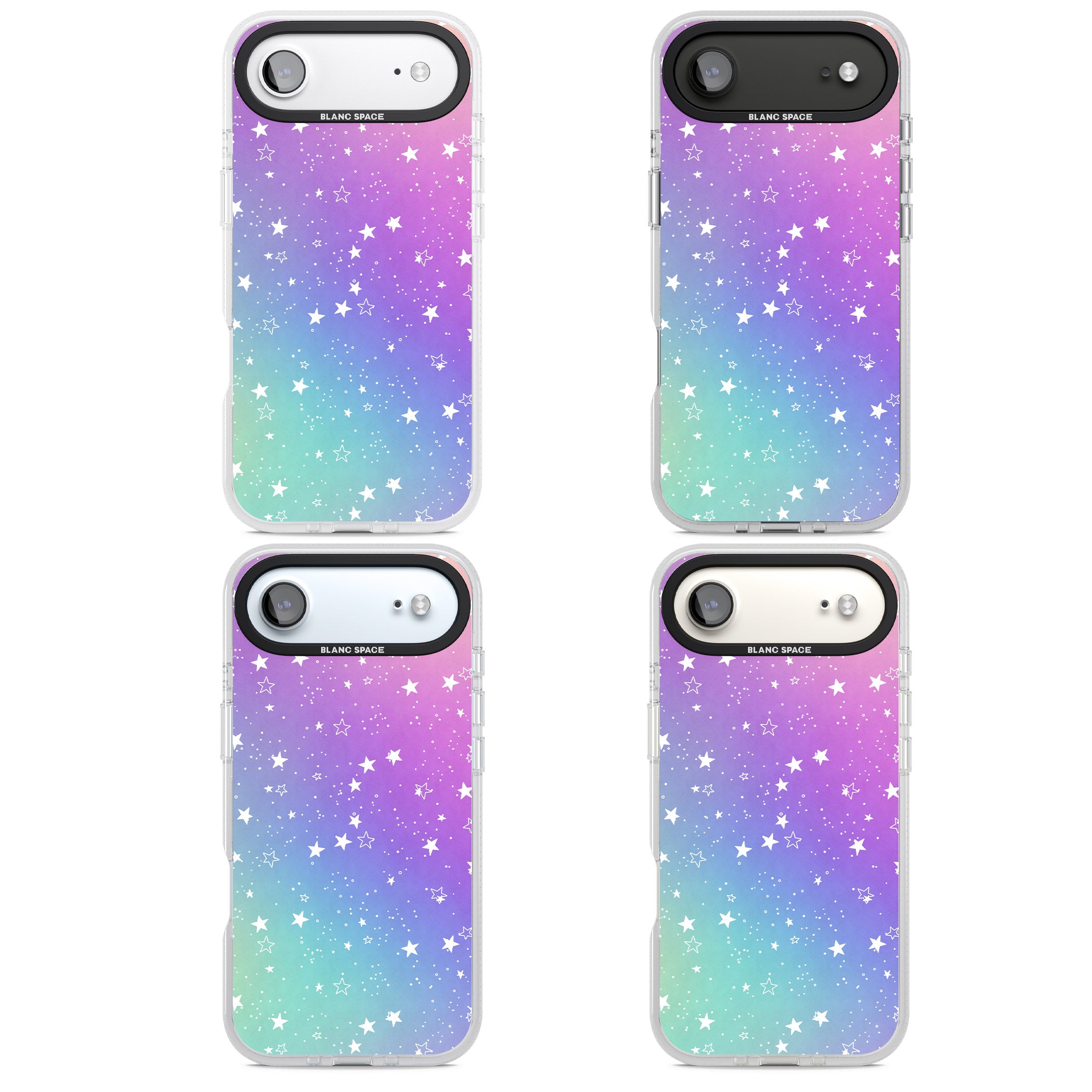 Pastel Starry Sky iPhone 17 Air Impact Air Clear Phone Case APT Impact Protection