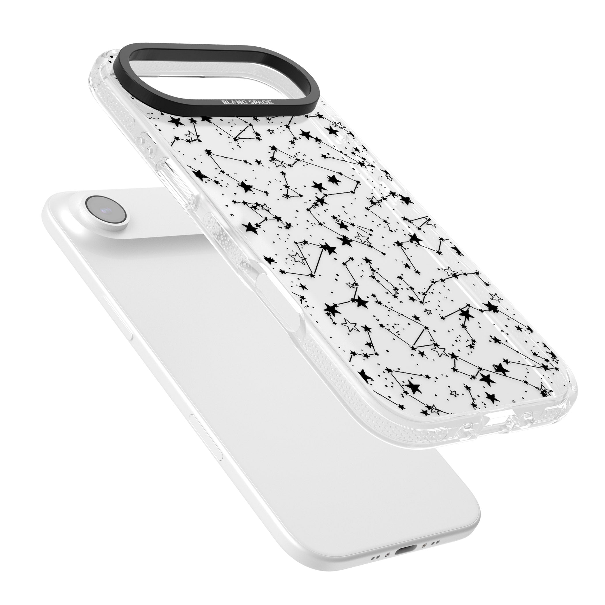 Midnight Constellations iPhone 17 Air Impact Air Clear Phone Case Colours