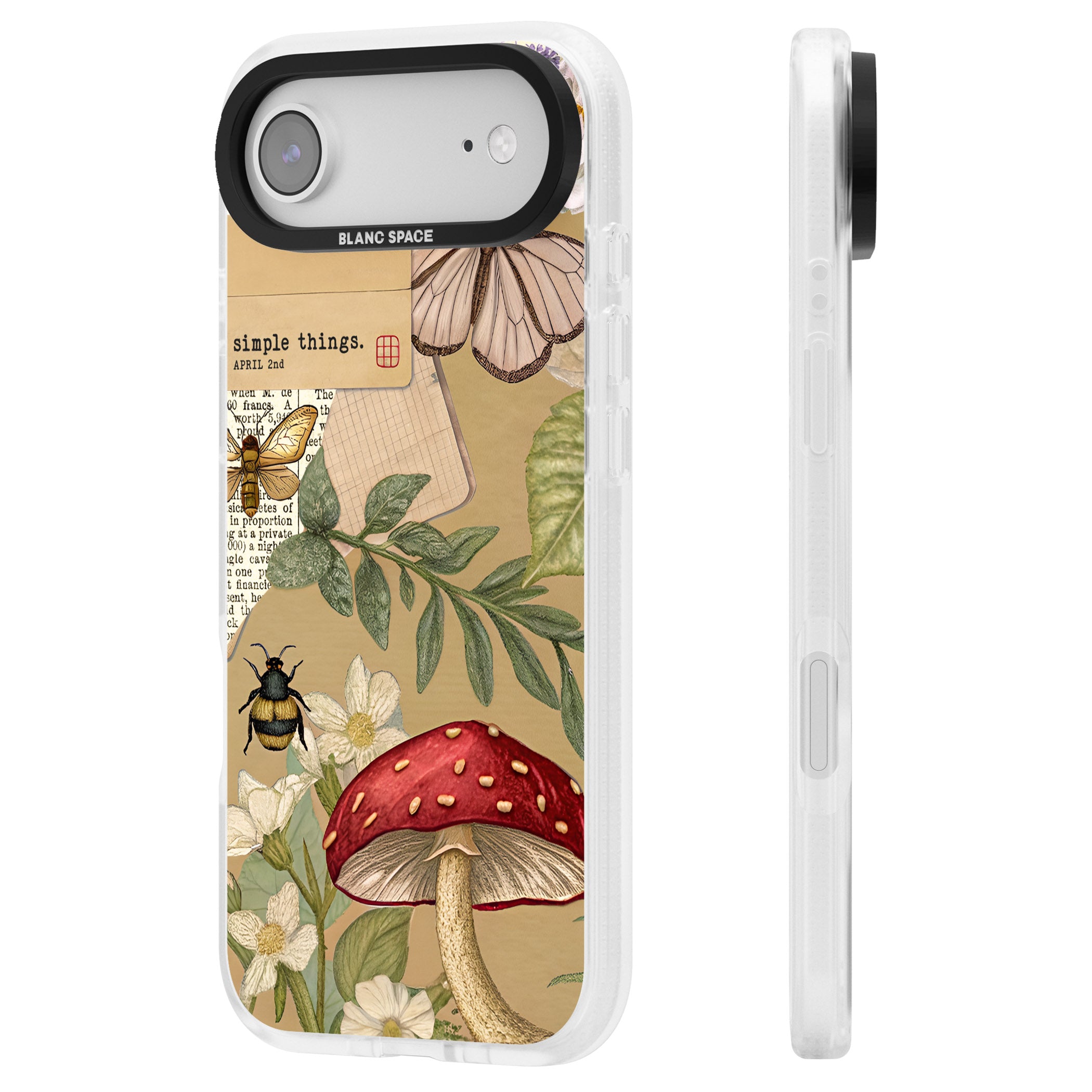 Simple Things iPhone 17 Air Impact Air Clear Phone Case Side Profile