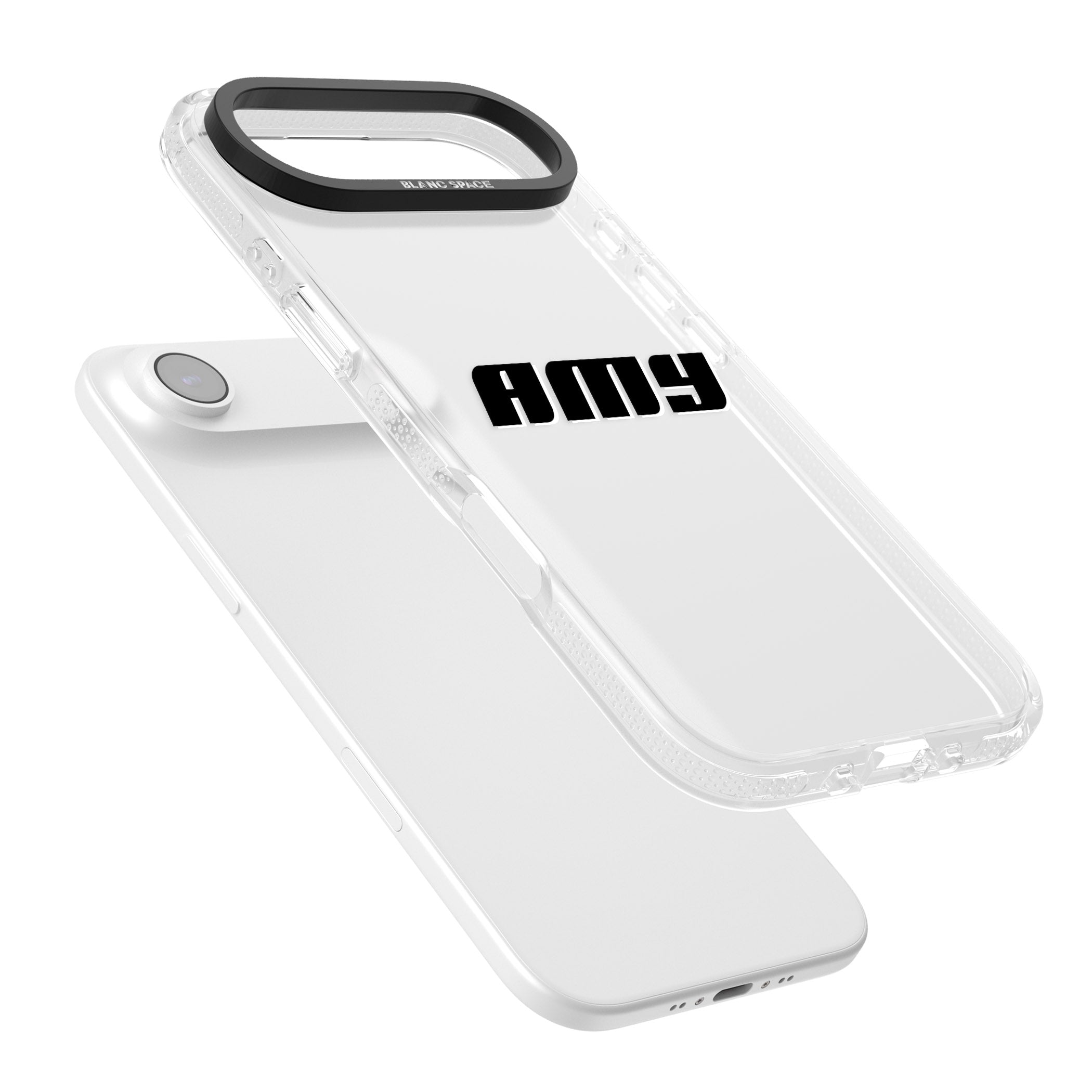Personalised Bold Name iPhone 17 Air Impact Air Clear Phone Case Colours