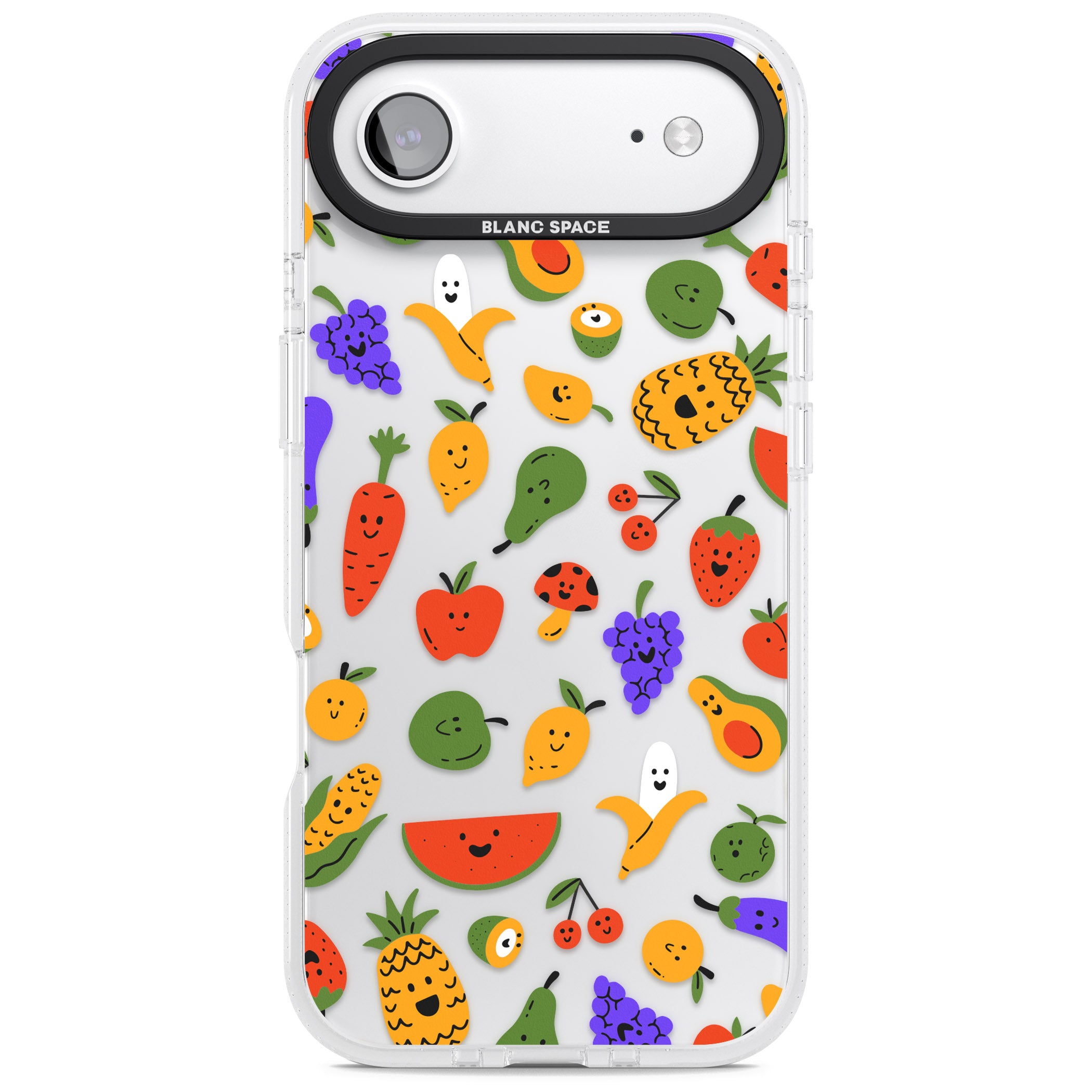 Playful Fruit Kawaii iPhone 17 Air Impact Air Clear Phone Case