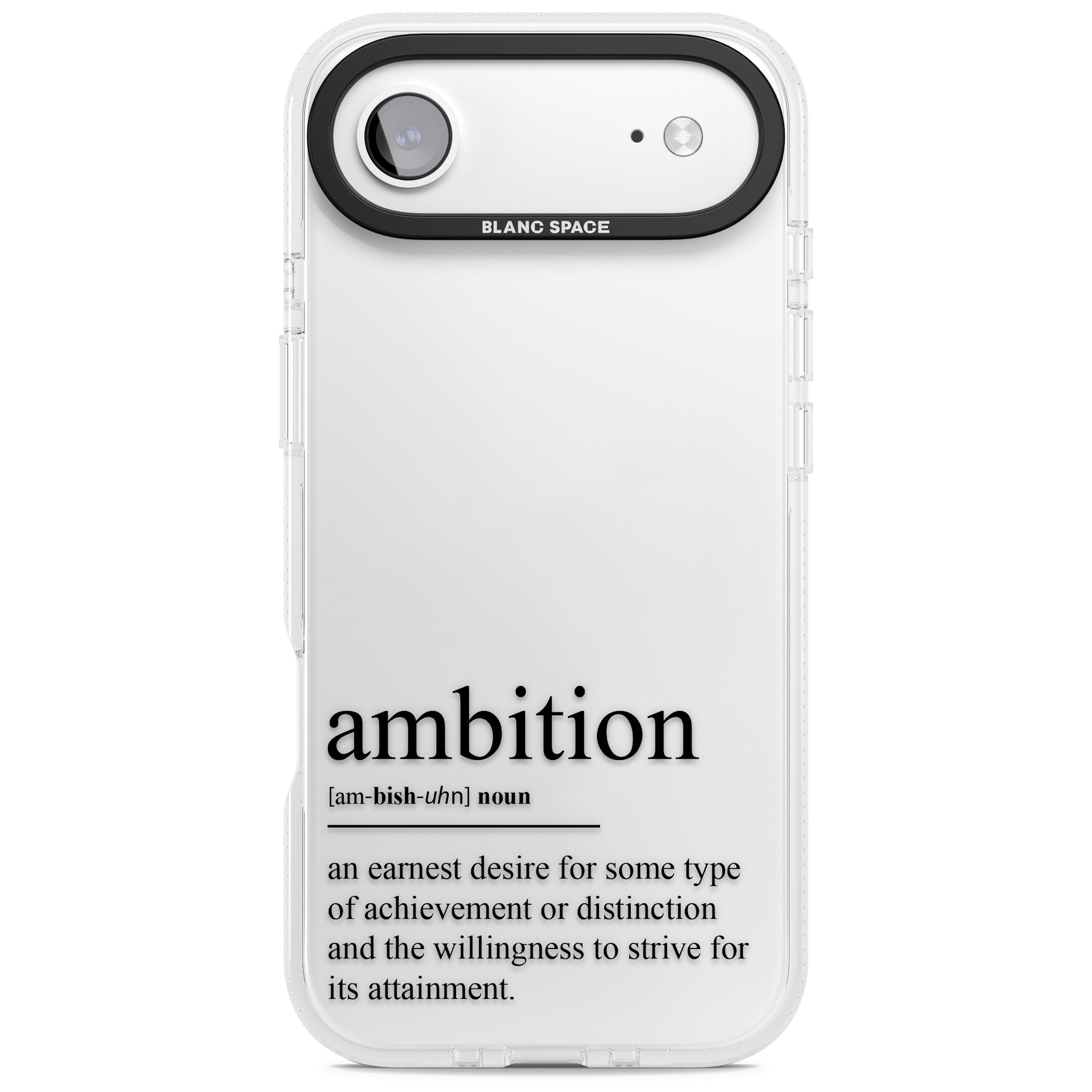 Ambition iPhone 17 Air Impact Air Clear Phone Case