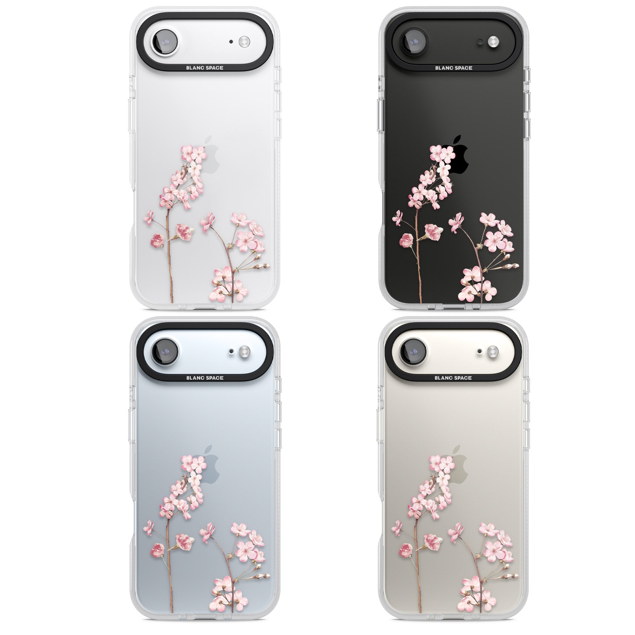 Blossom Flower iPhone 17 Air Impact Air Clear Phone Case APT Impact Protection