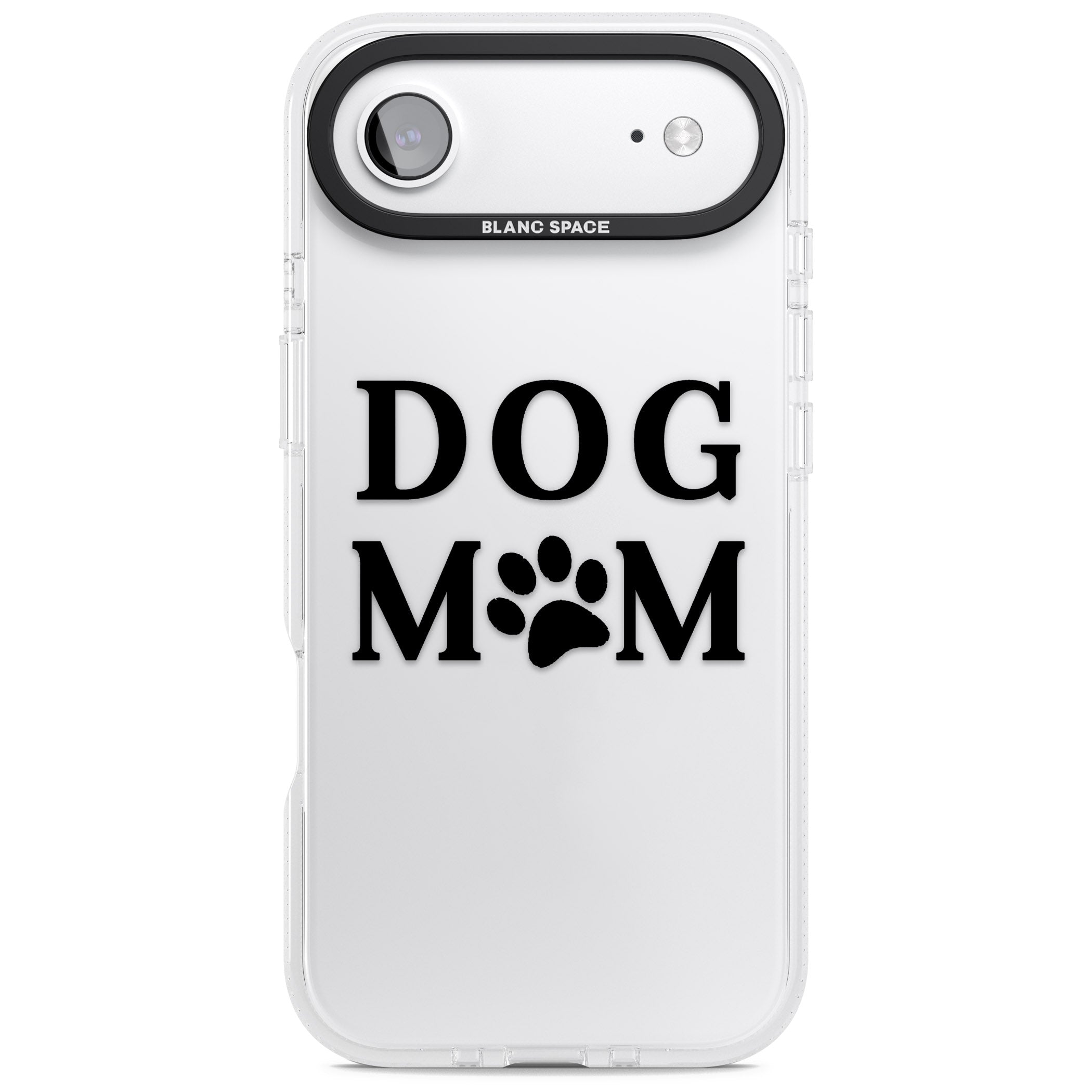Dog Mom iPhone 17 Air Impact Air Clear Phone Case