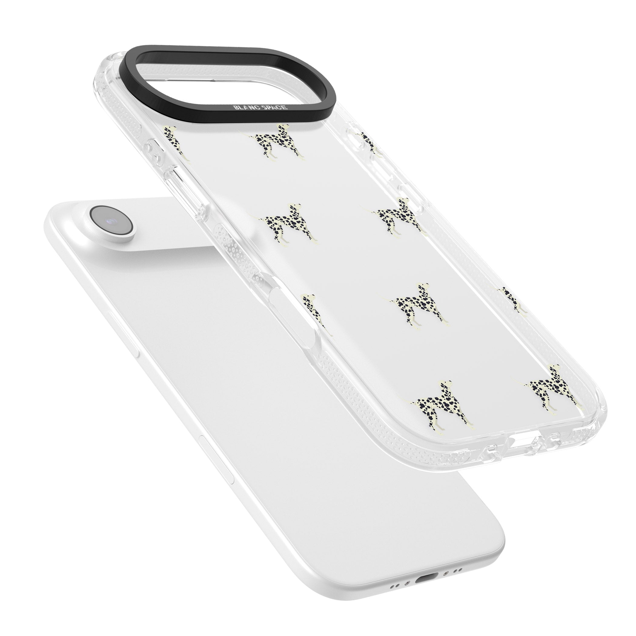 Dalmatian Dog Pattern iPhone 17 Air Impact Air Clear Phone Case Colours