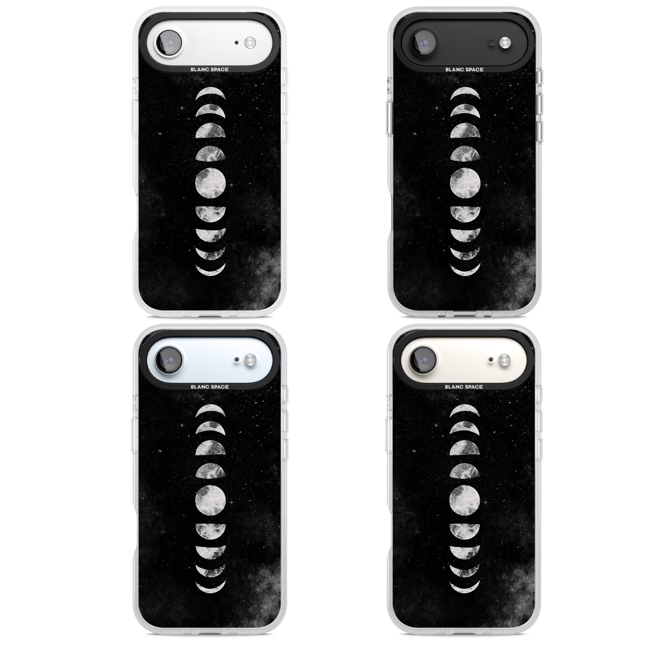 Lunar Phases iPhone 17 Air Impact Air Clear Phone Case APT Impact Protection