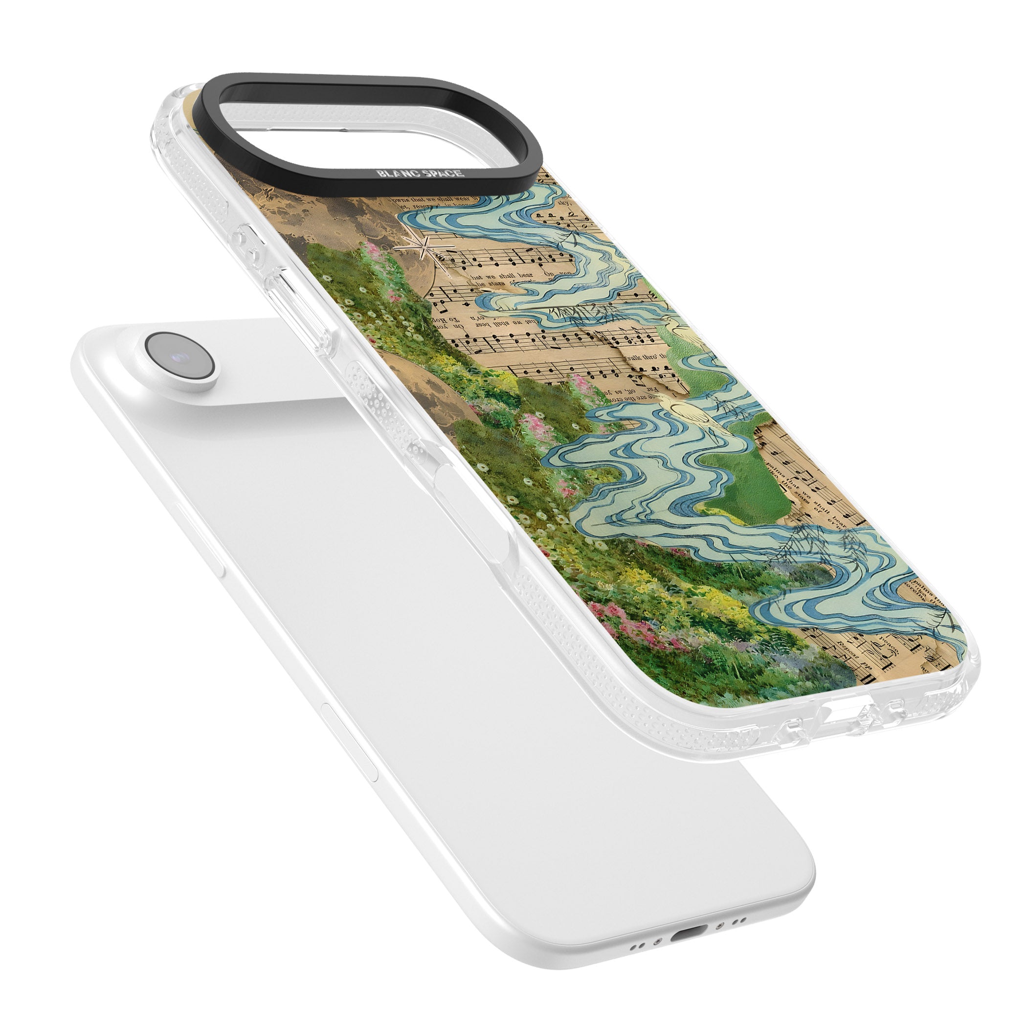 Musical River iPhone 17 Air Impact Air Clear Phone Case Colours
