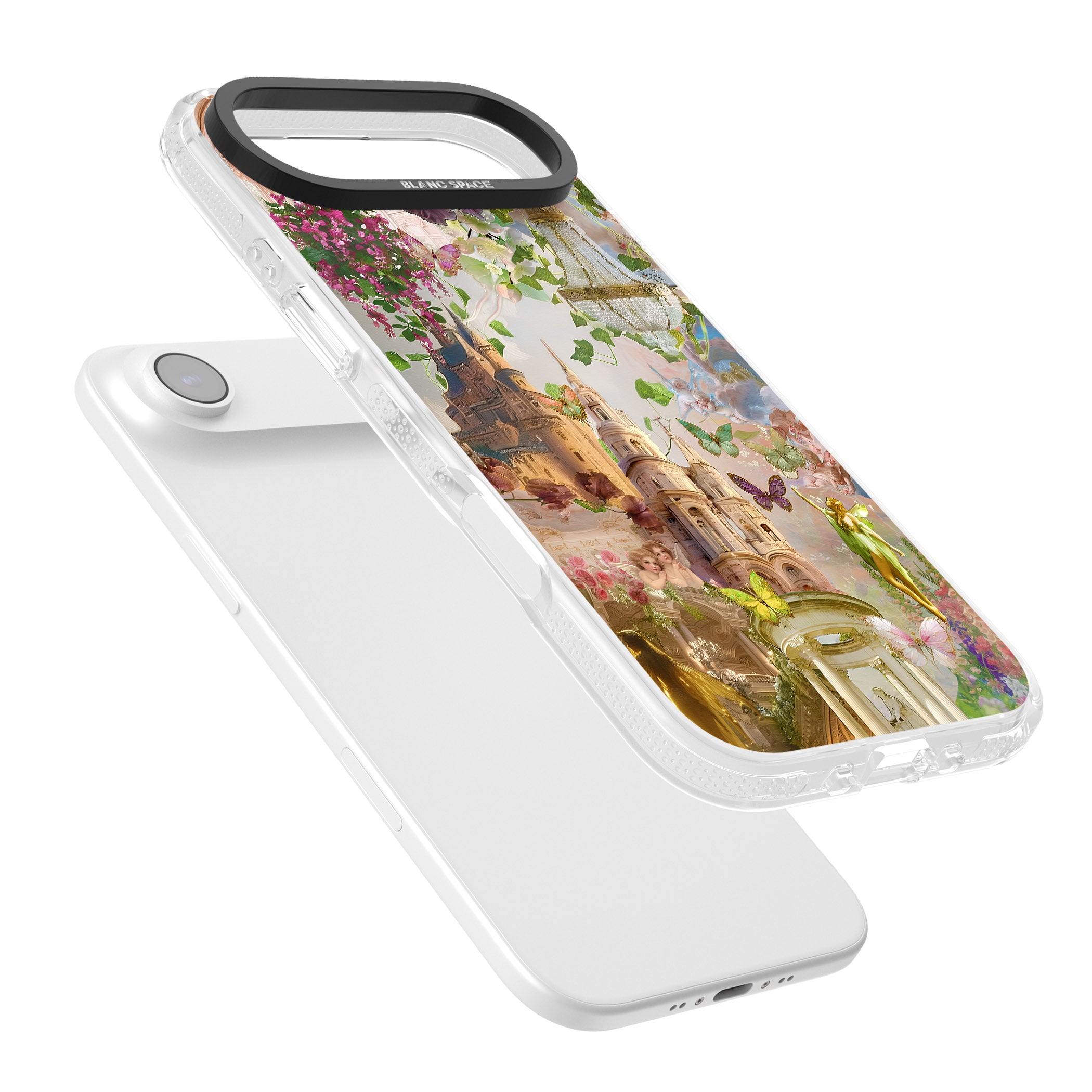 Fairies & Castles Collage iPhone 17 Air Impact Air Clear Phone Case Colours