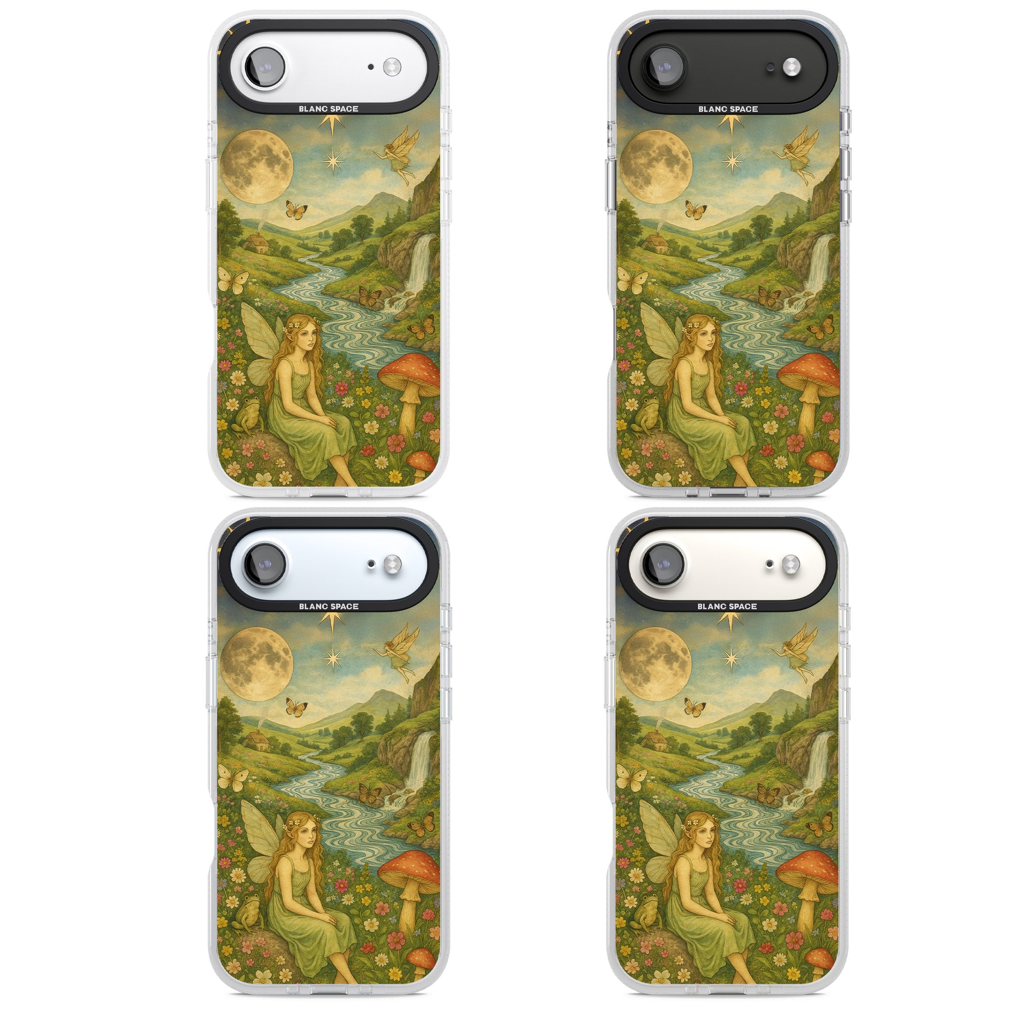 Nature Fairy iPhone 17 Air Impact Air Clear Phone Case APT Impact Protection