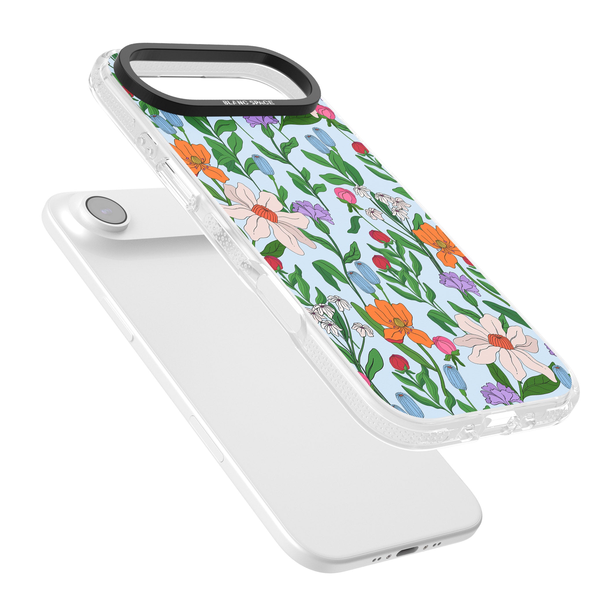 Full Bloom Background iPhone 17 Air Impact Air Clear Phone Case Colours