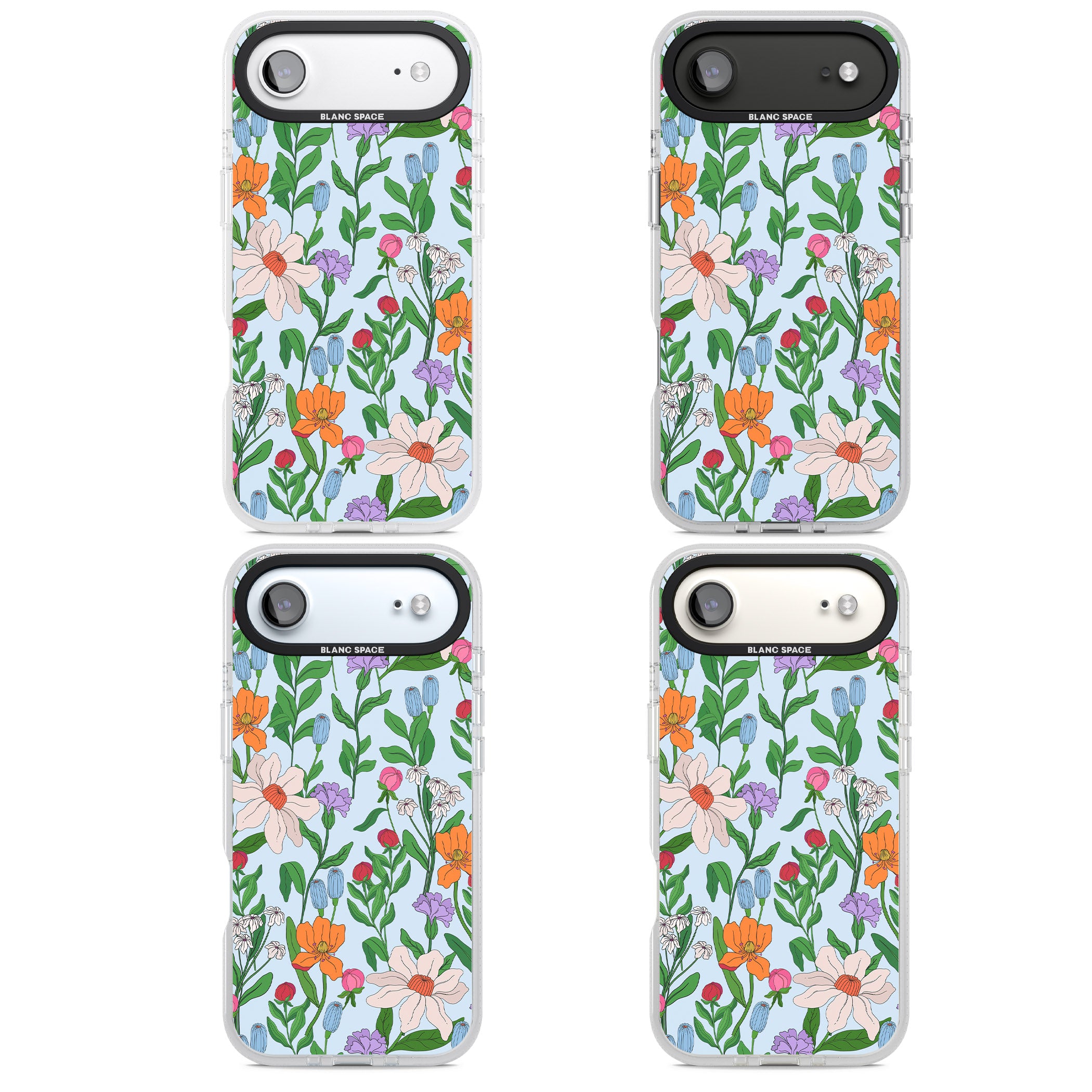 Full Bloom Background iPhone 17 Air Impact Air Clear Phone Case APT Impact Protection