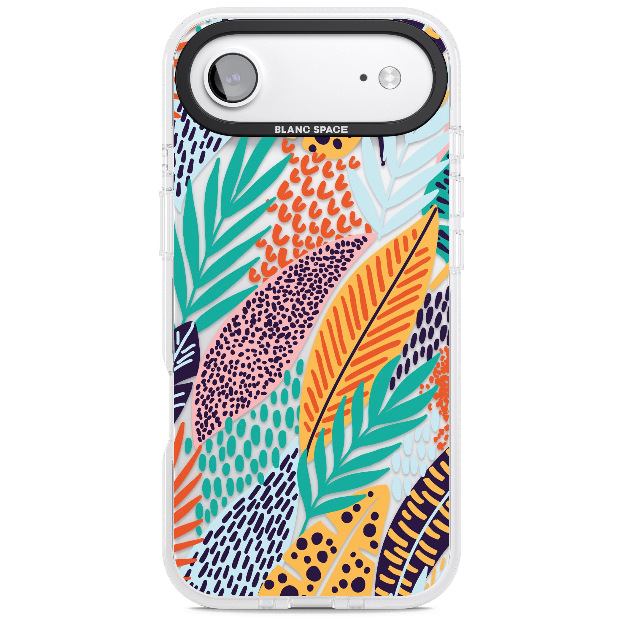 Colourful Leaves Mixture iPhone 17 Air Impact Air Clear Phone Case