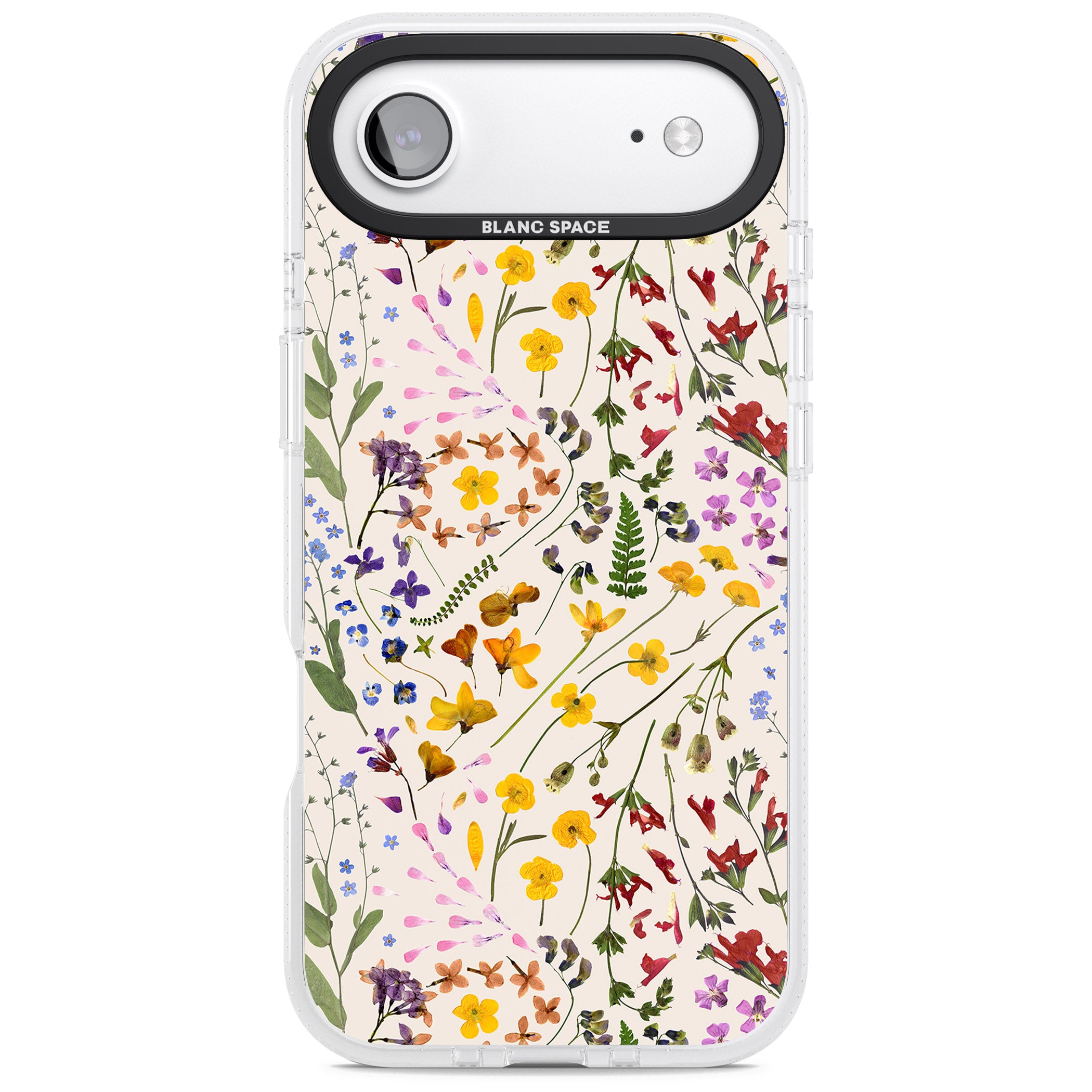 Wildflower Bouquet Cream iPhone 17 Air Impact Air Clear Phone Case
