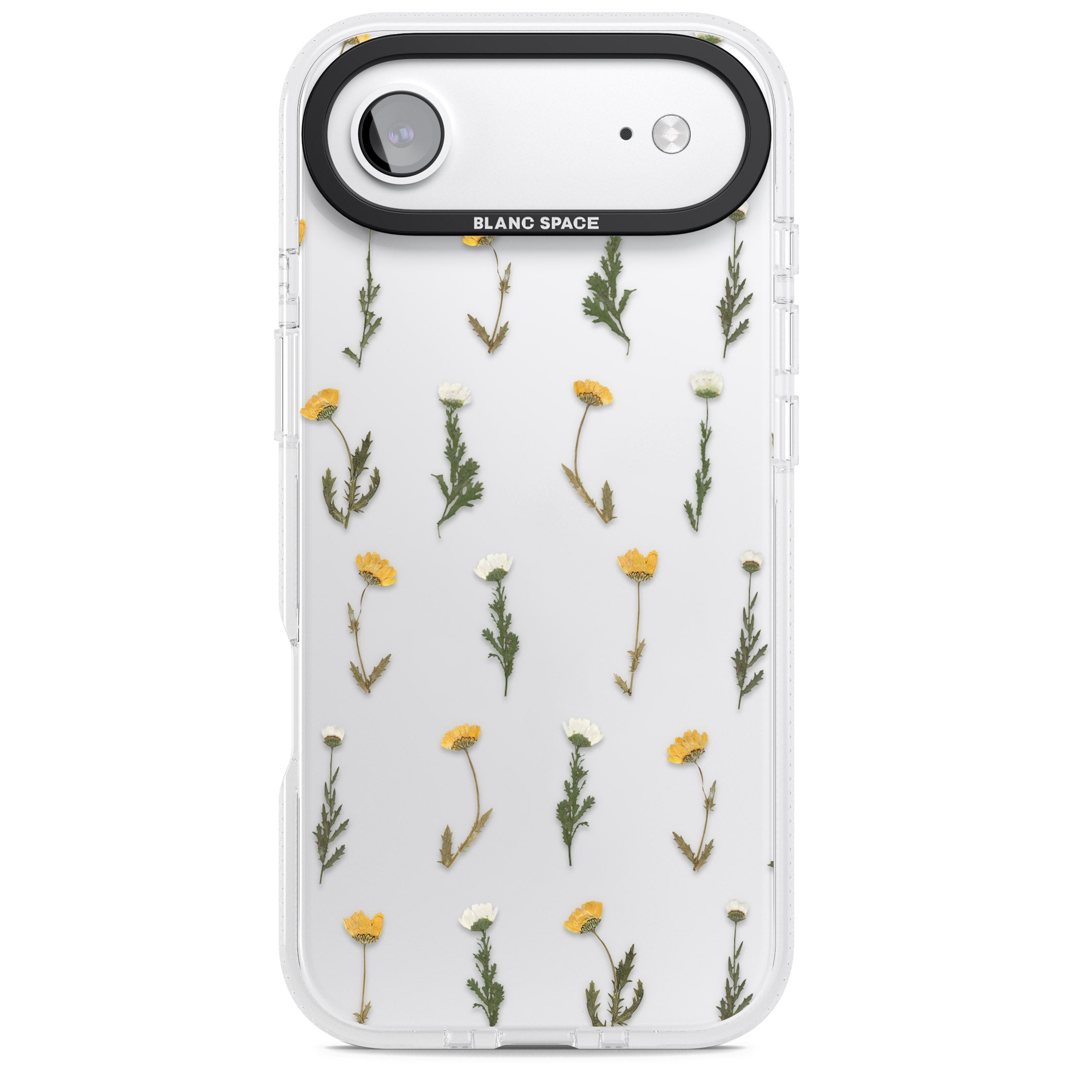 Pressed Flower iPhone 17 Air Impact Air Clear Phone Case