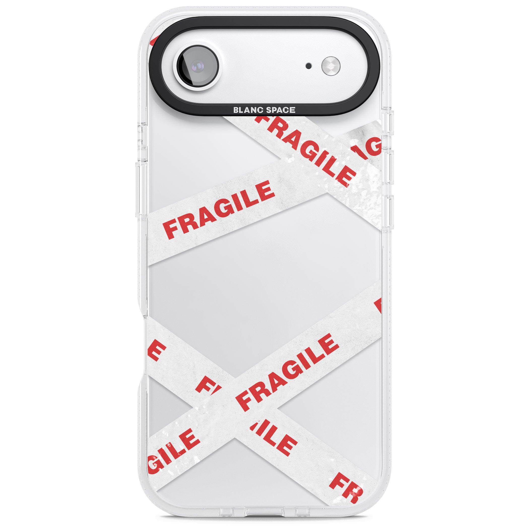 Fragile Tape iPhone 17 Air Impact Air Clear Phone Case