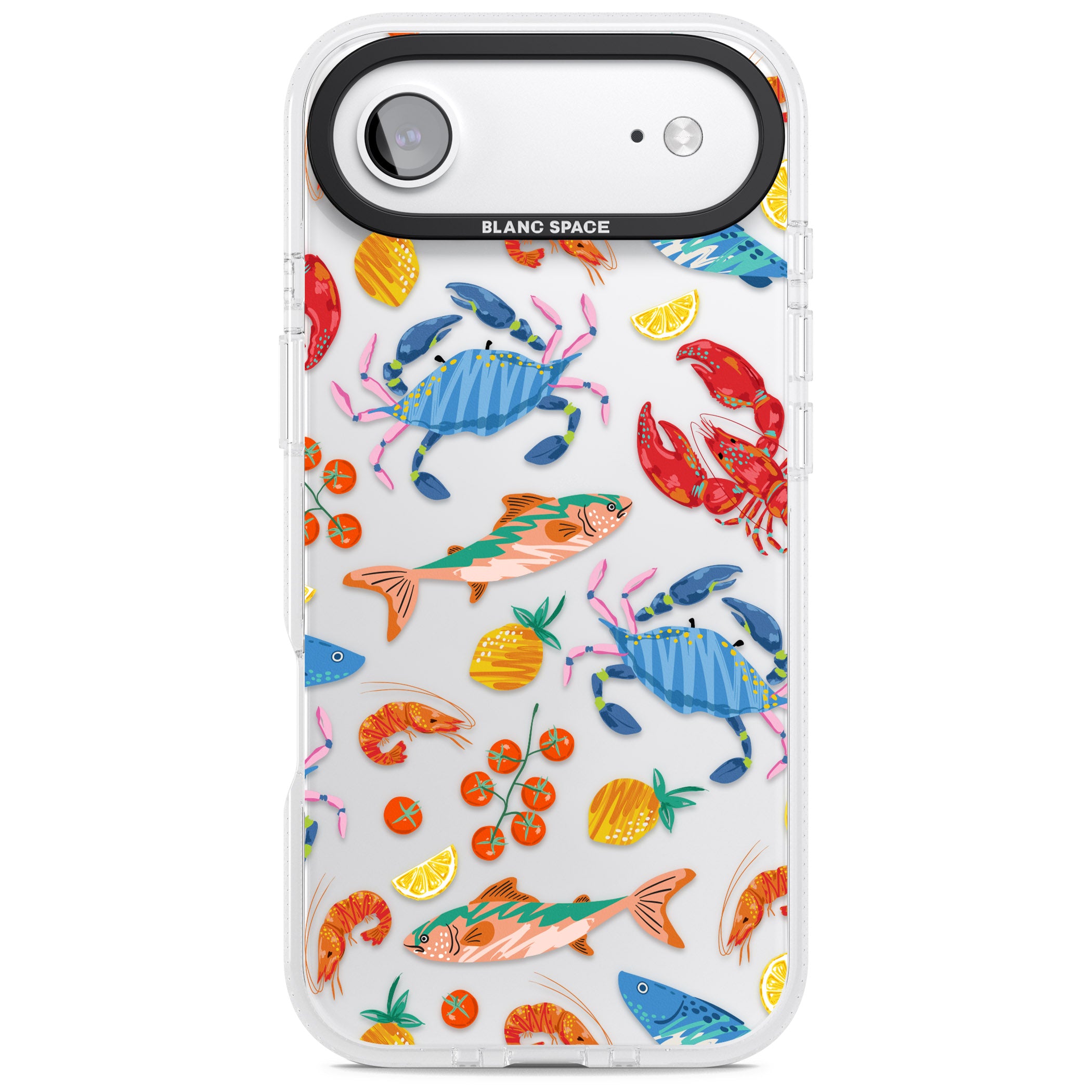 Vibrant Sealife iPhone 17 Air Impact Air Clear Phone Case