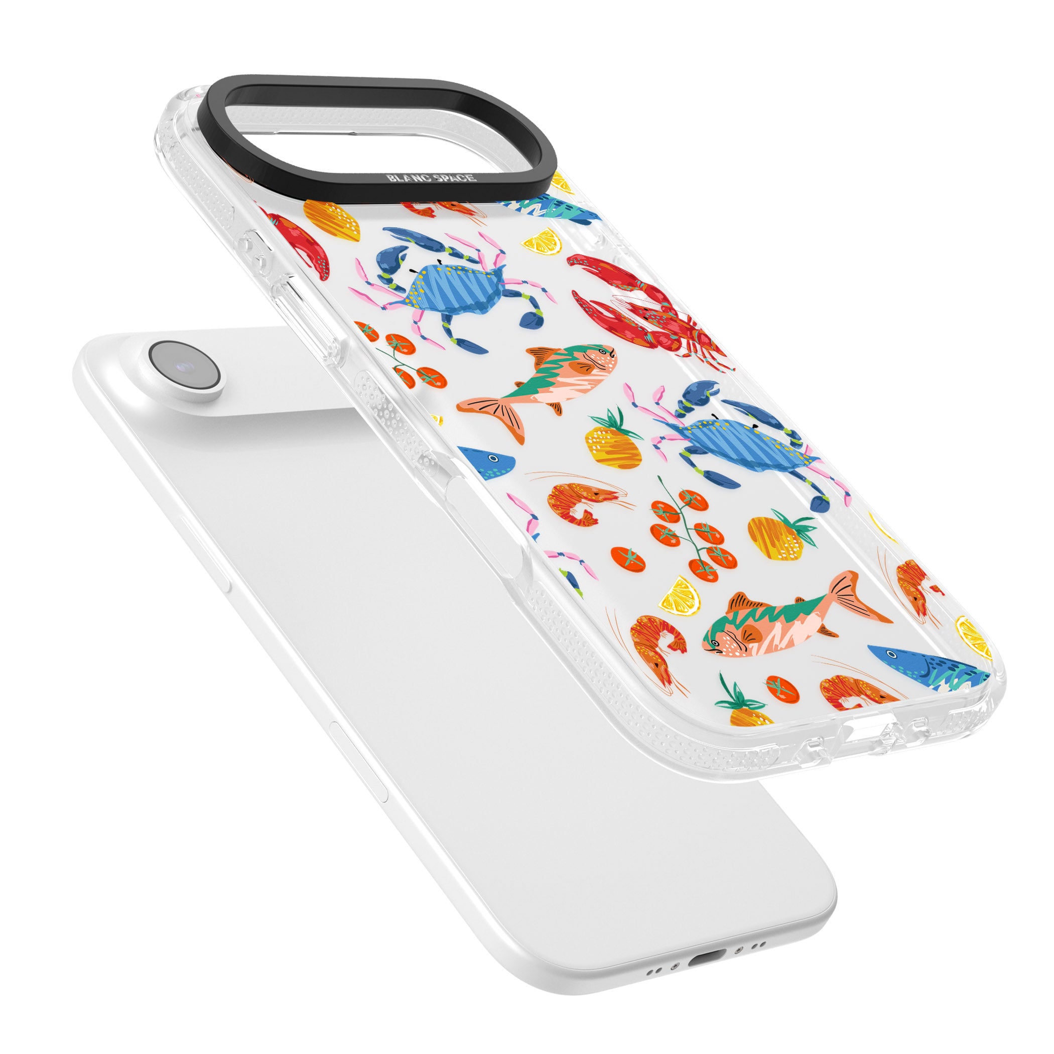 Vibrant Sealife iPhone 17 Air Impact Air Clear Phone Case Colours