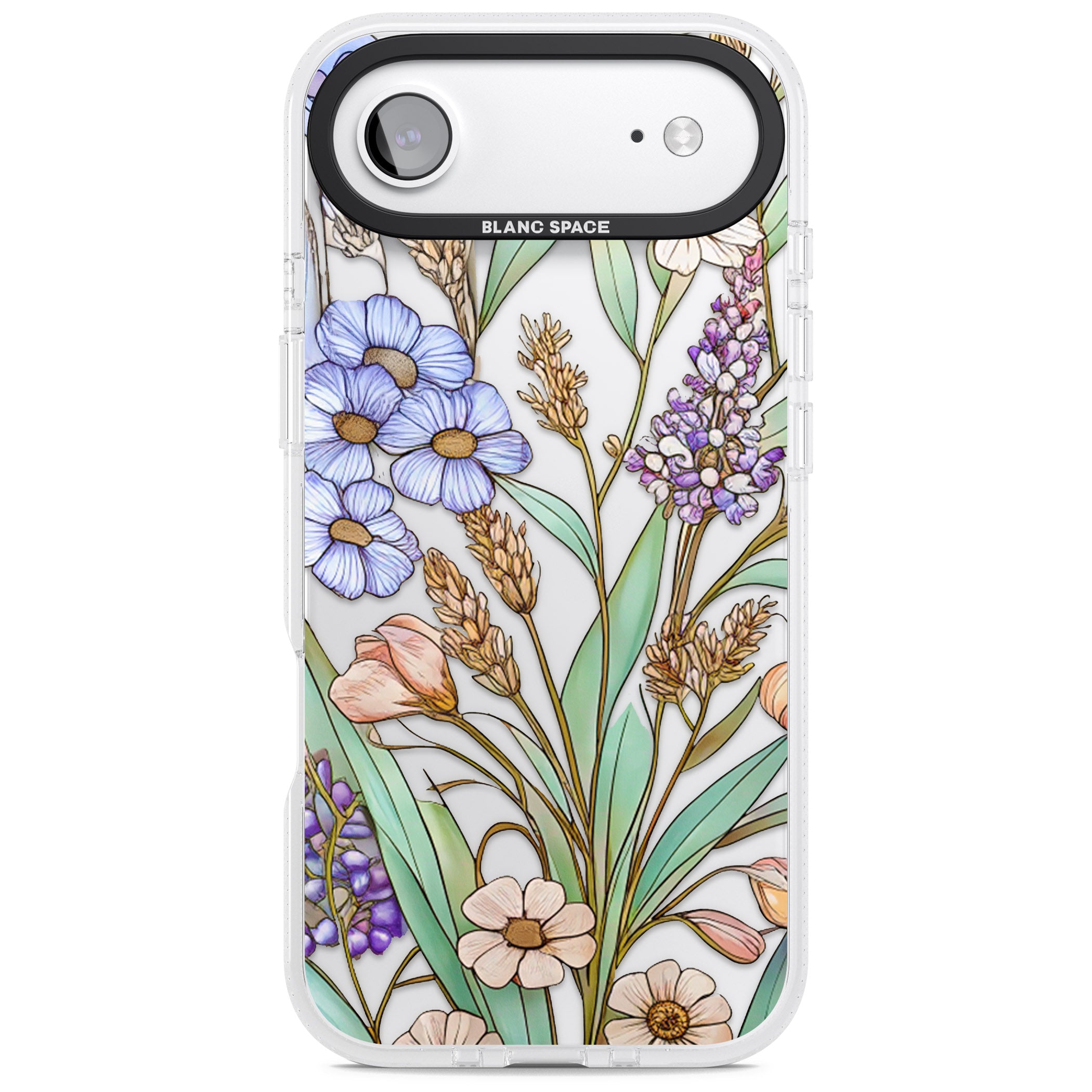 Glass Lavenders & Daisies iPhone 17 Air Impact Air Clear Phone Case