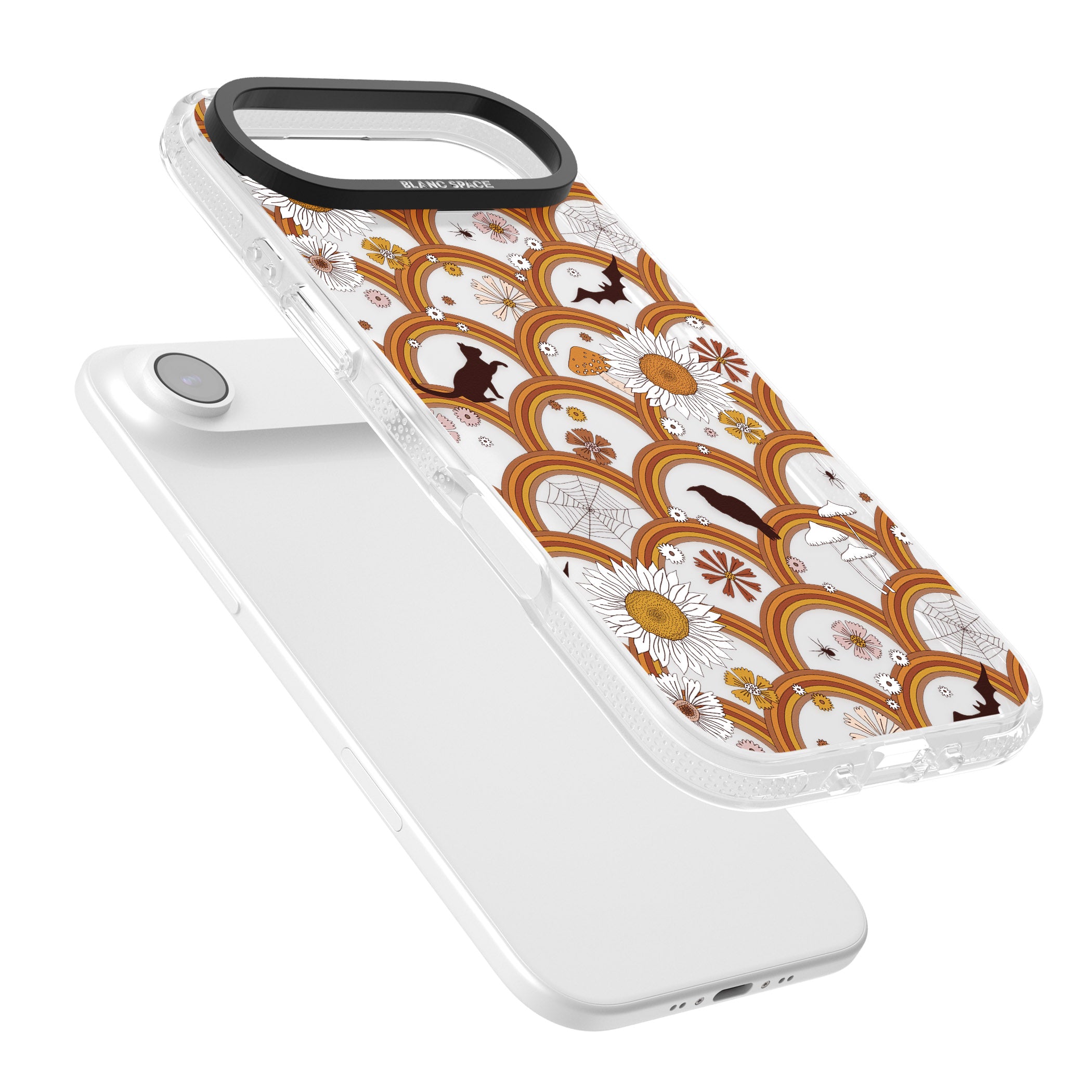 Halloween Rainbows iPhone 17 Air Impact Air Clear Phone Case Colours