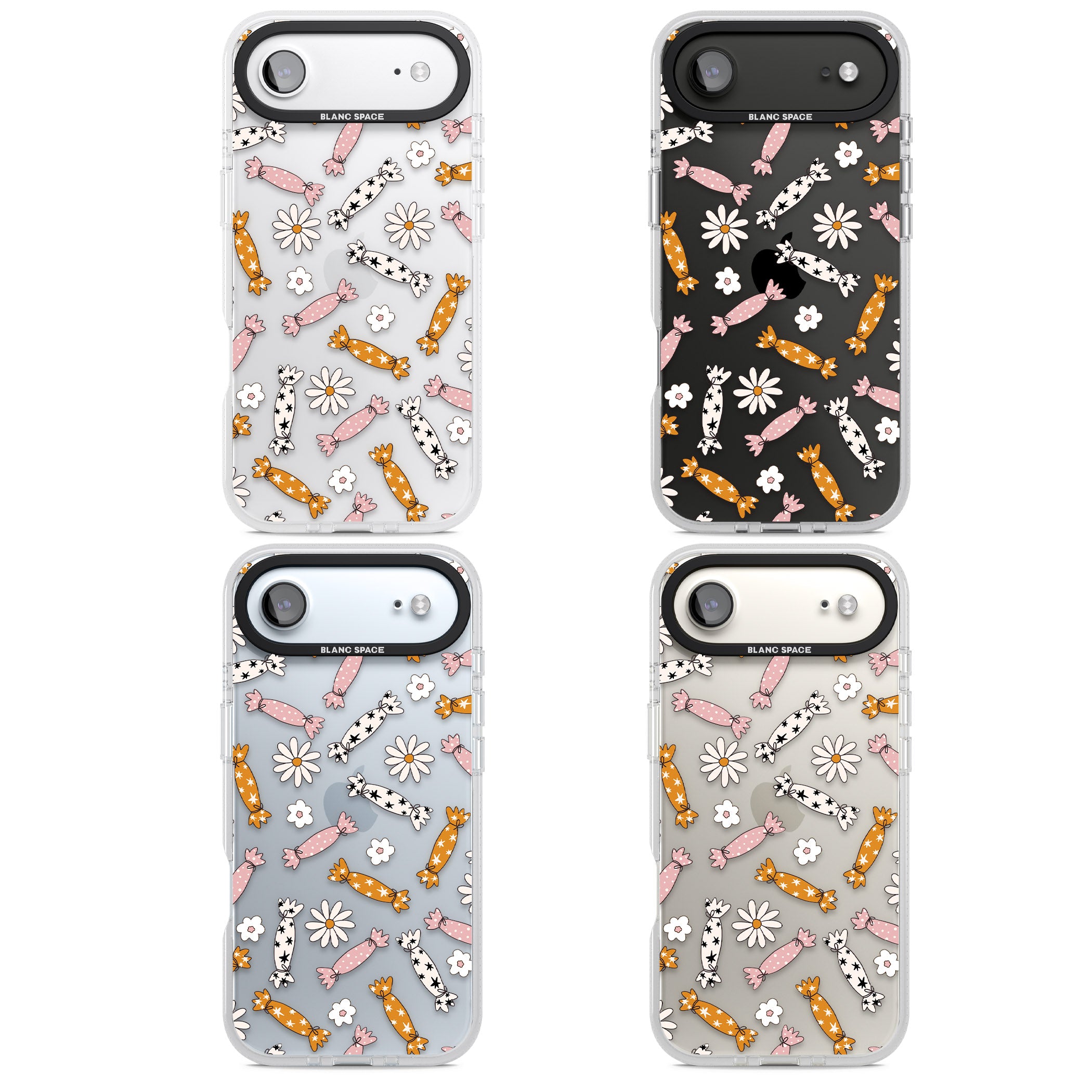 Floral Candy iPhone 17 Air Impact Air Clear Phone Case APT Impact Protection