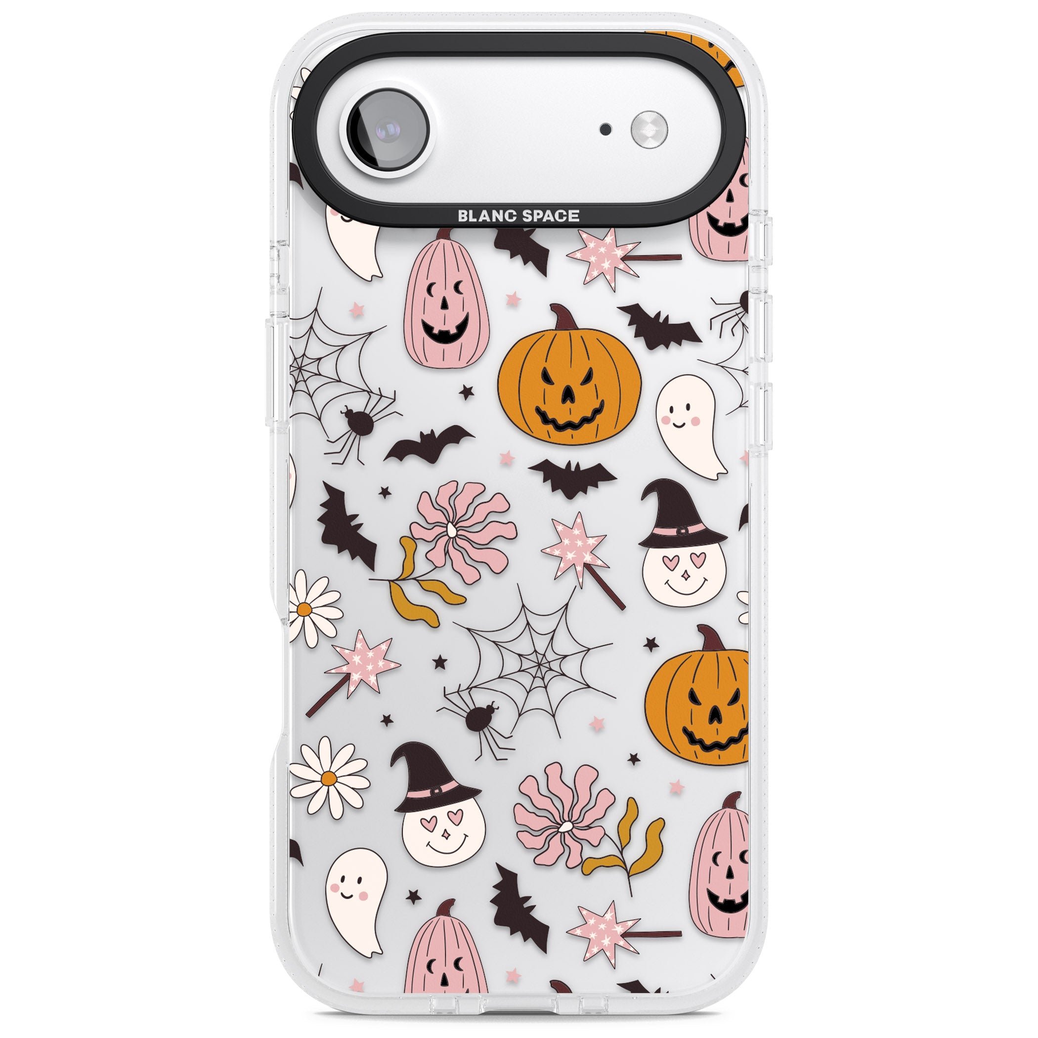 Spooky Mix iPhone 17 Air Impact Air Clear Phone Case